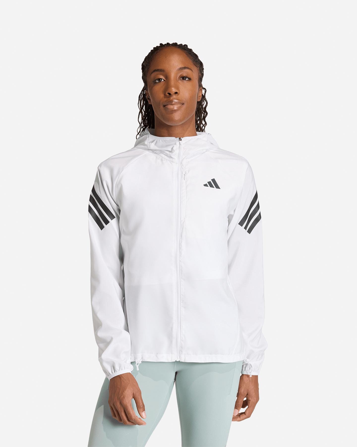 Giacca running ADIDAS ADI365 ICONIC W - Bianco - 1 | Cisalfa Sport
