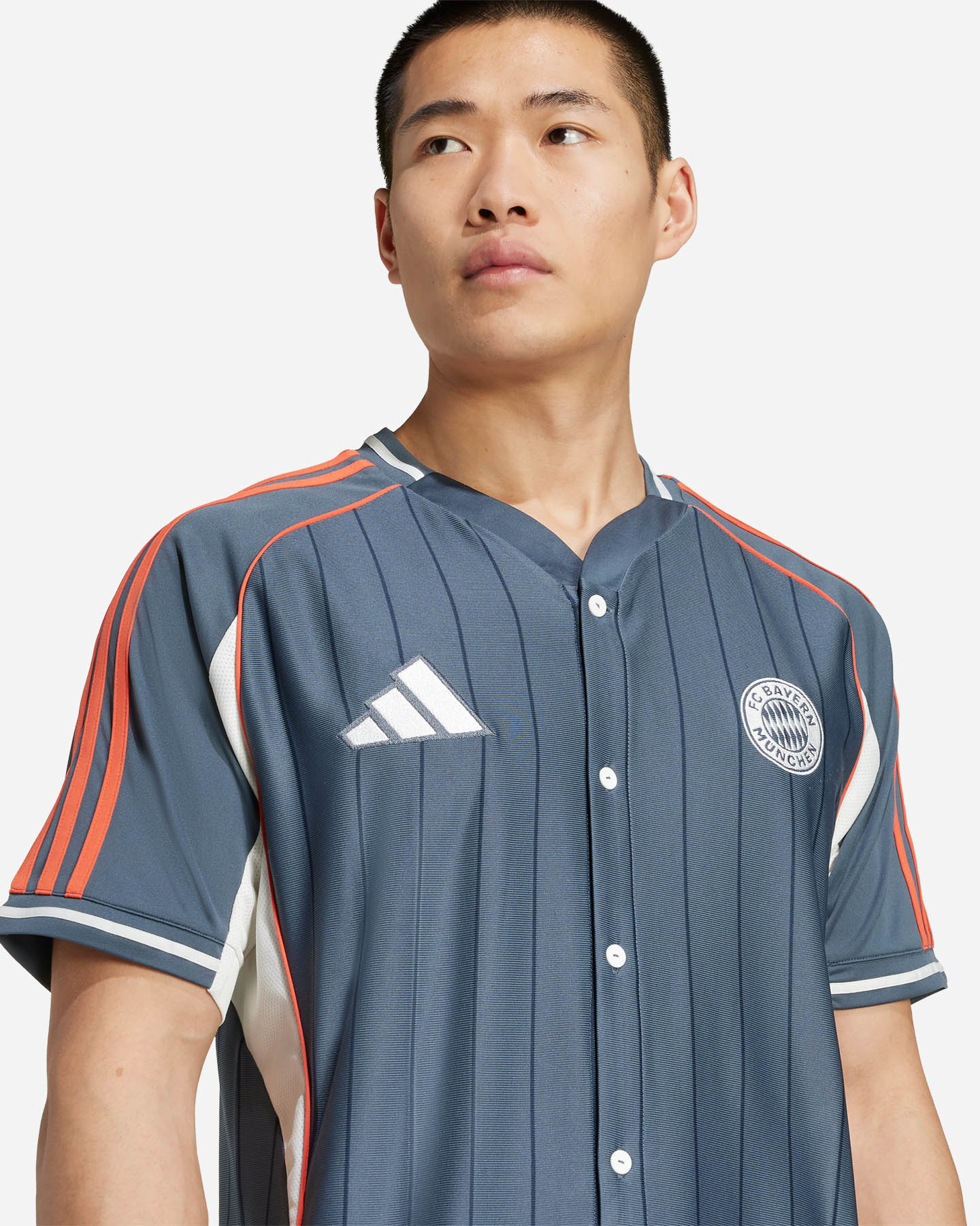 T-shirt ADIDAS FC BAYERN US M - Grigio - 5 | Cisalfa Sport