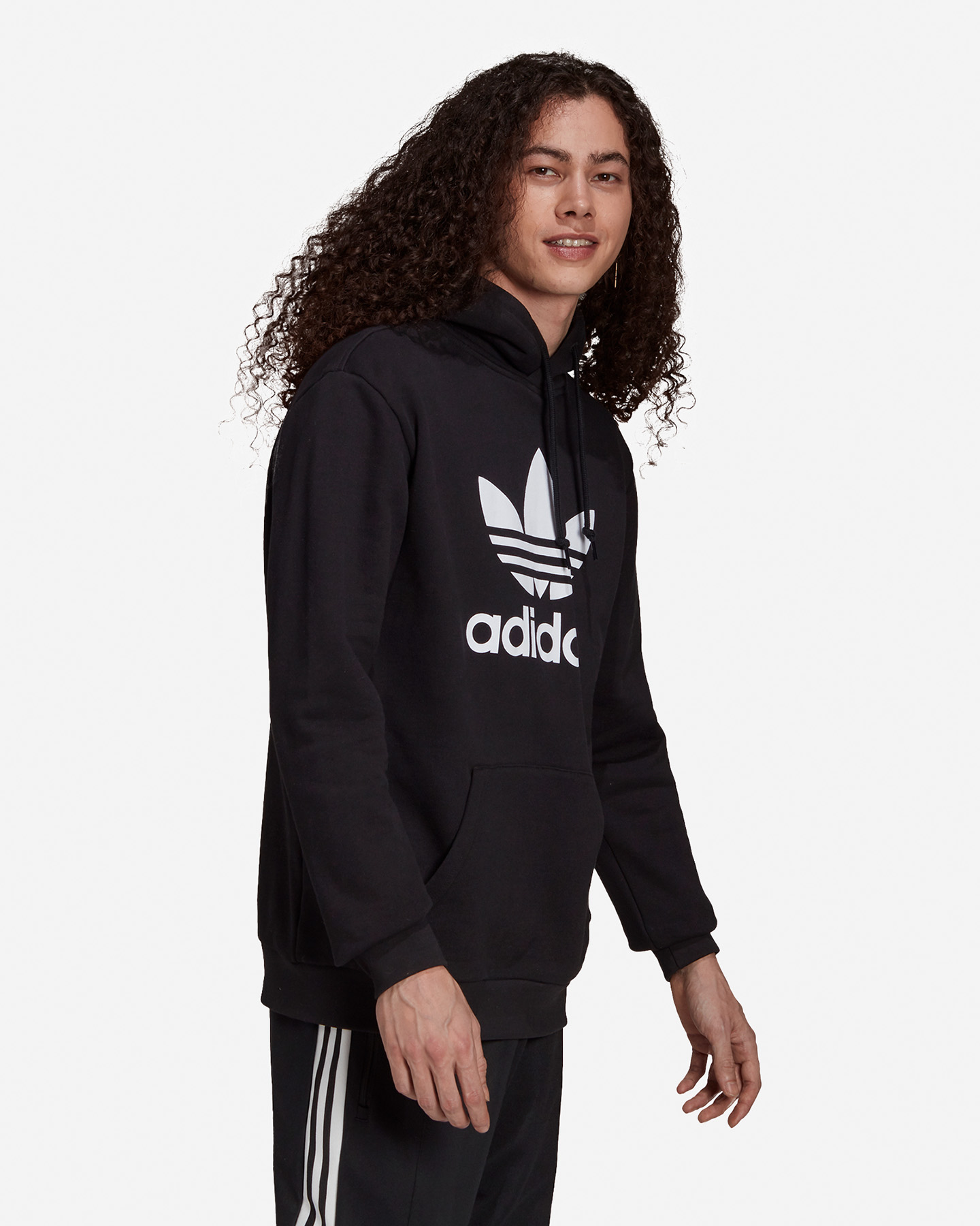 Felpa ADIDAS TREFOIL M - Nero - 2 | Cisalfa Sport