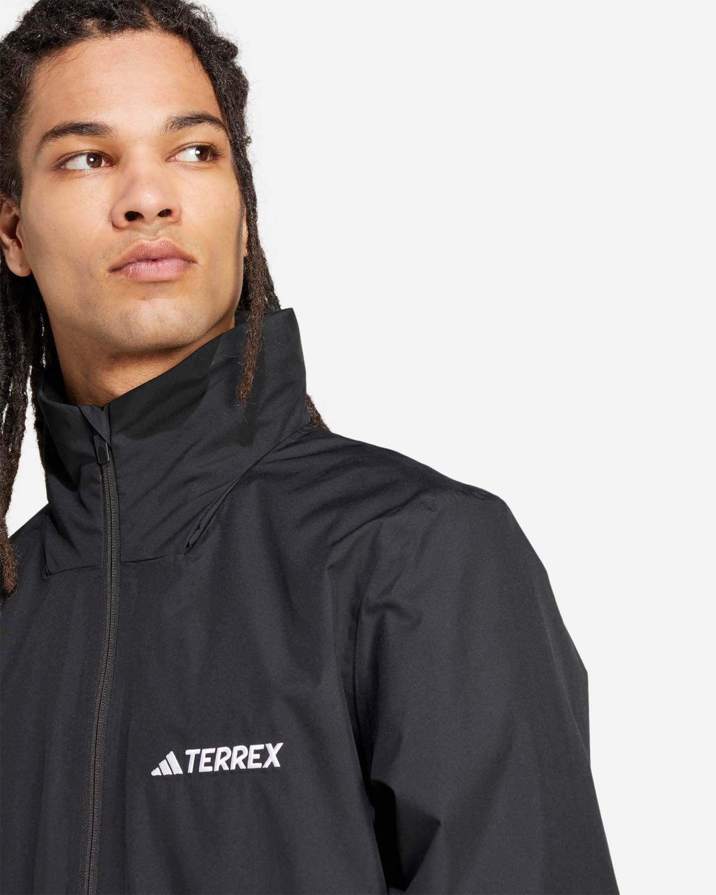 Giacca outdoor ADIDAS ESSENTIAL M - Nero - 5 | Cisalfa Sport