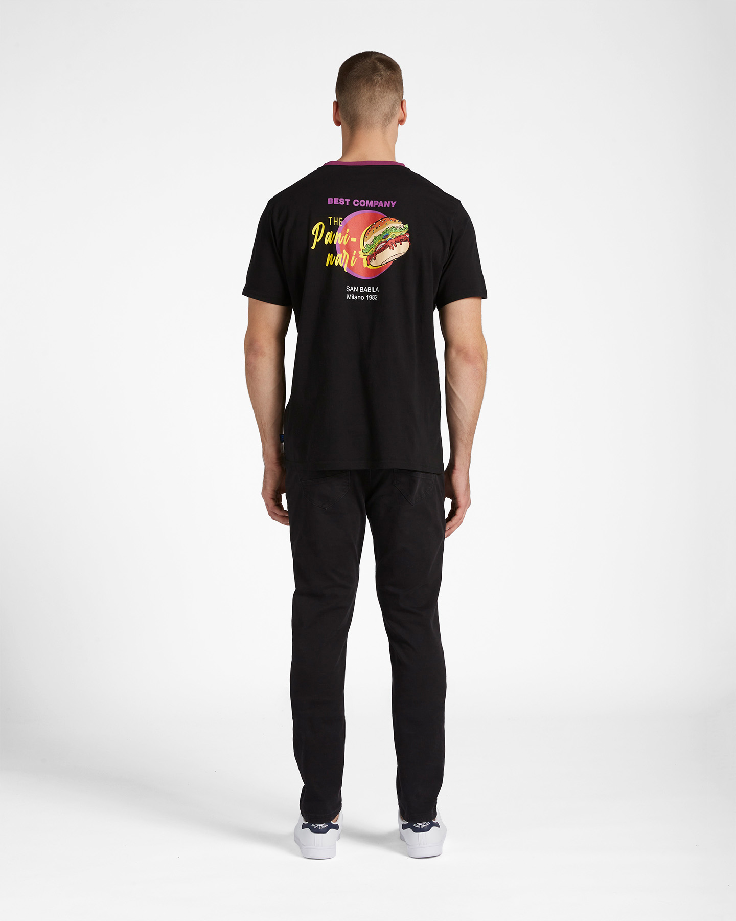 T-shirt BEST COMPANY PANINARI M - Nero - 2 | Cisalfa Sport