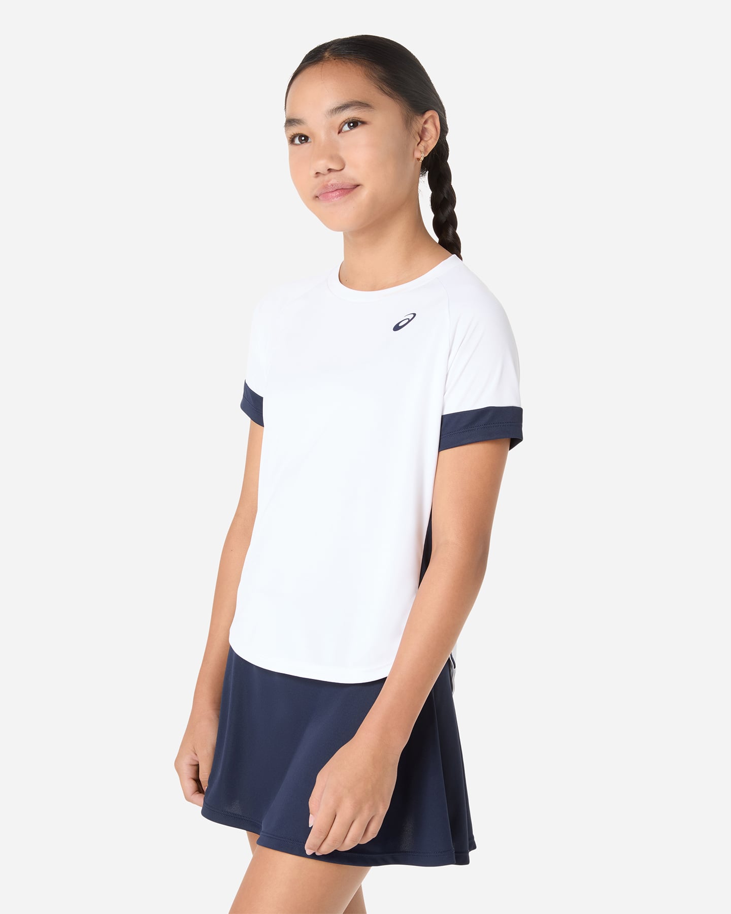Maglia tennis ASICS BASIC JR - Bianco - 1 | Cisalfa Sport