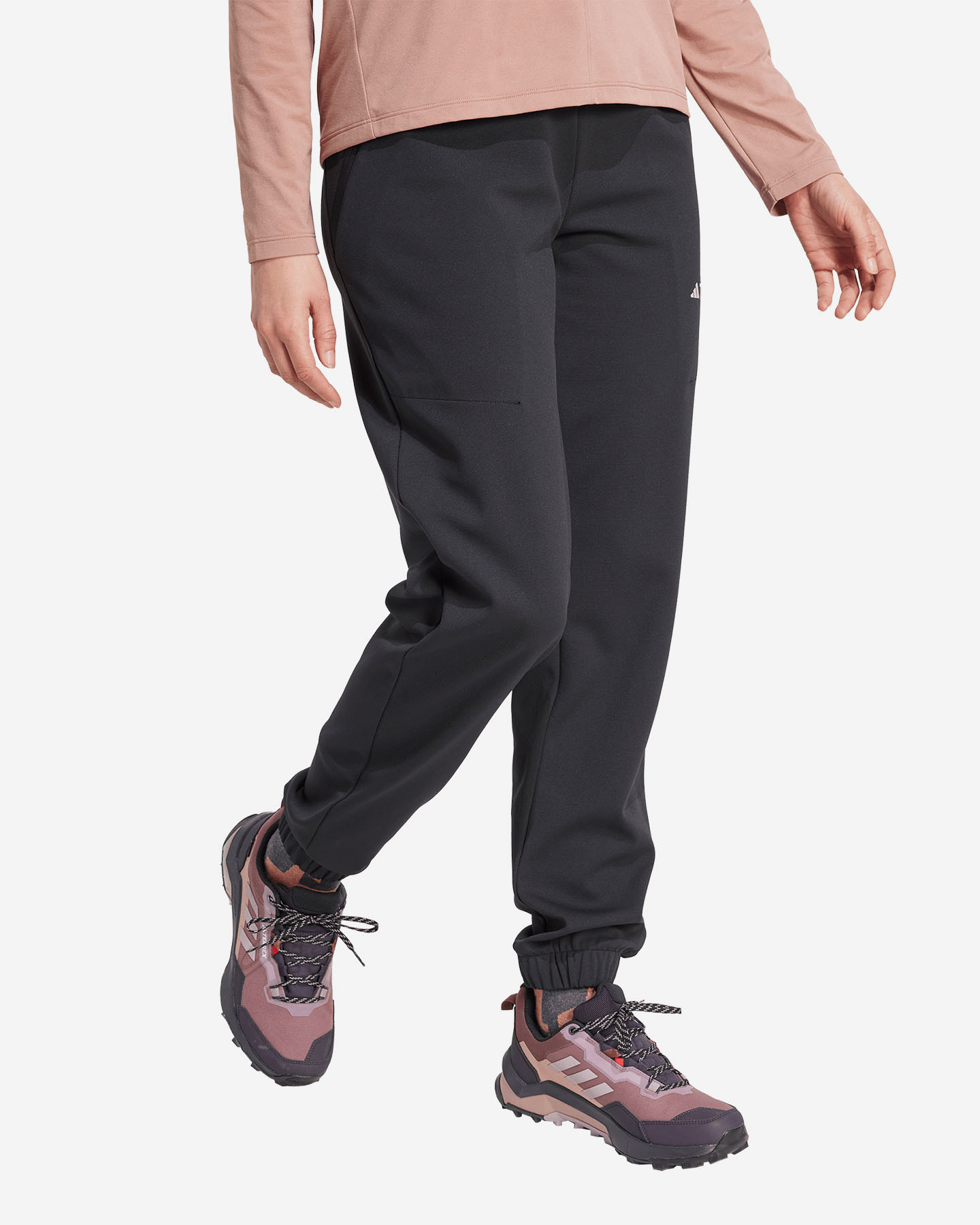 Pantalone outdoor ADIDAS BASIC W - Nero - 3 | Cisalfa Sport
