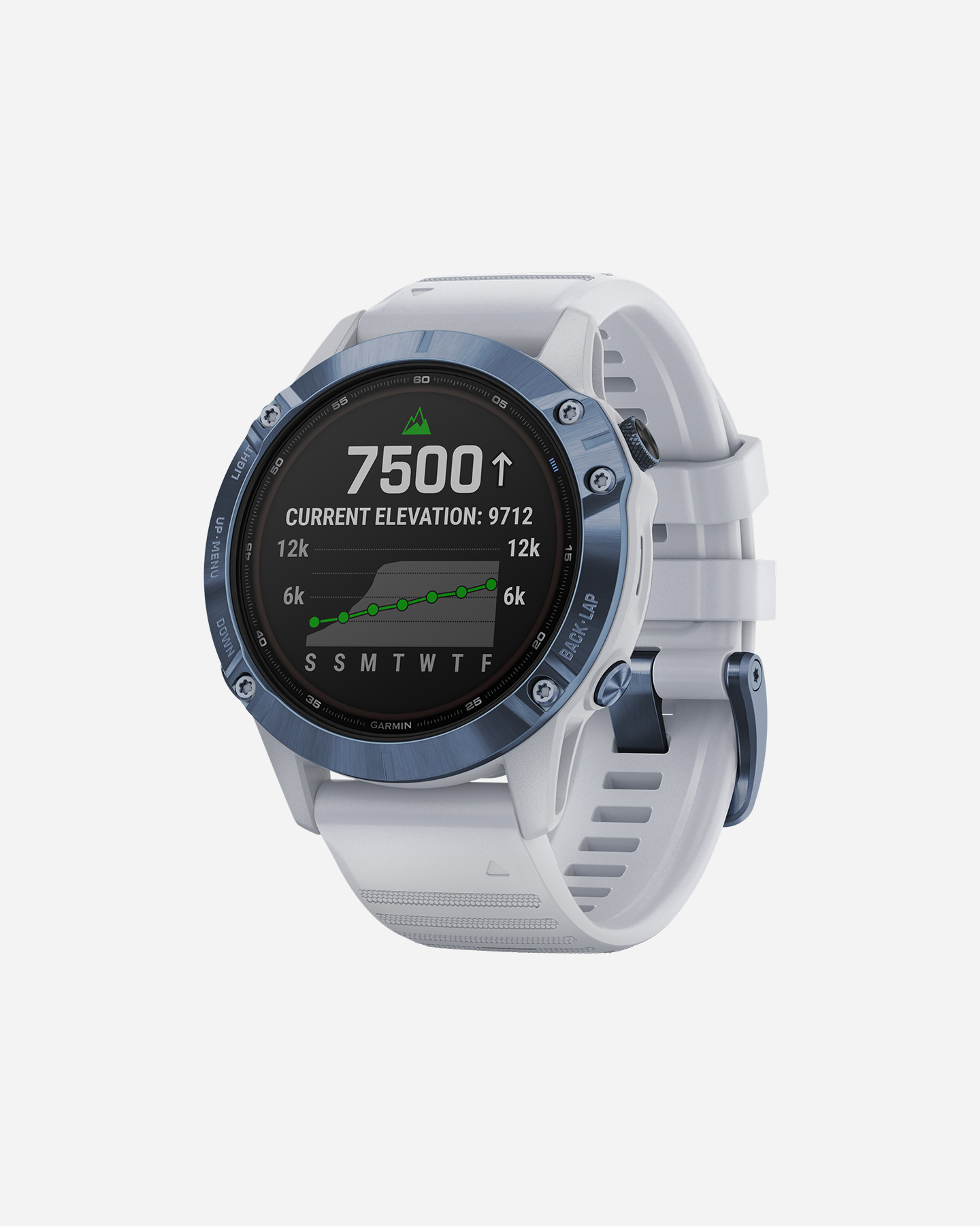 Orologio multifunzione GARMIN FENIX 6 PRO SOLAR - Blu - 2 | Cisalfa Sport
