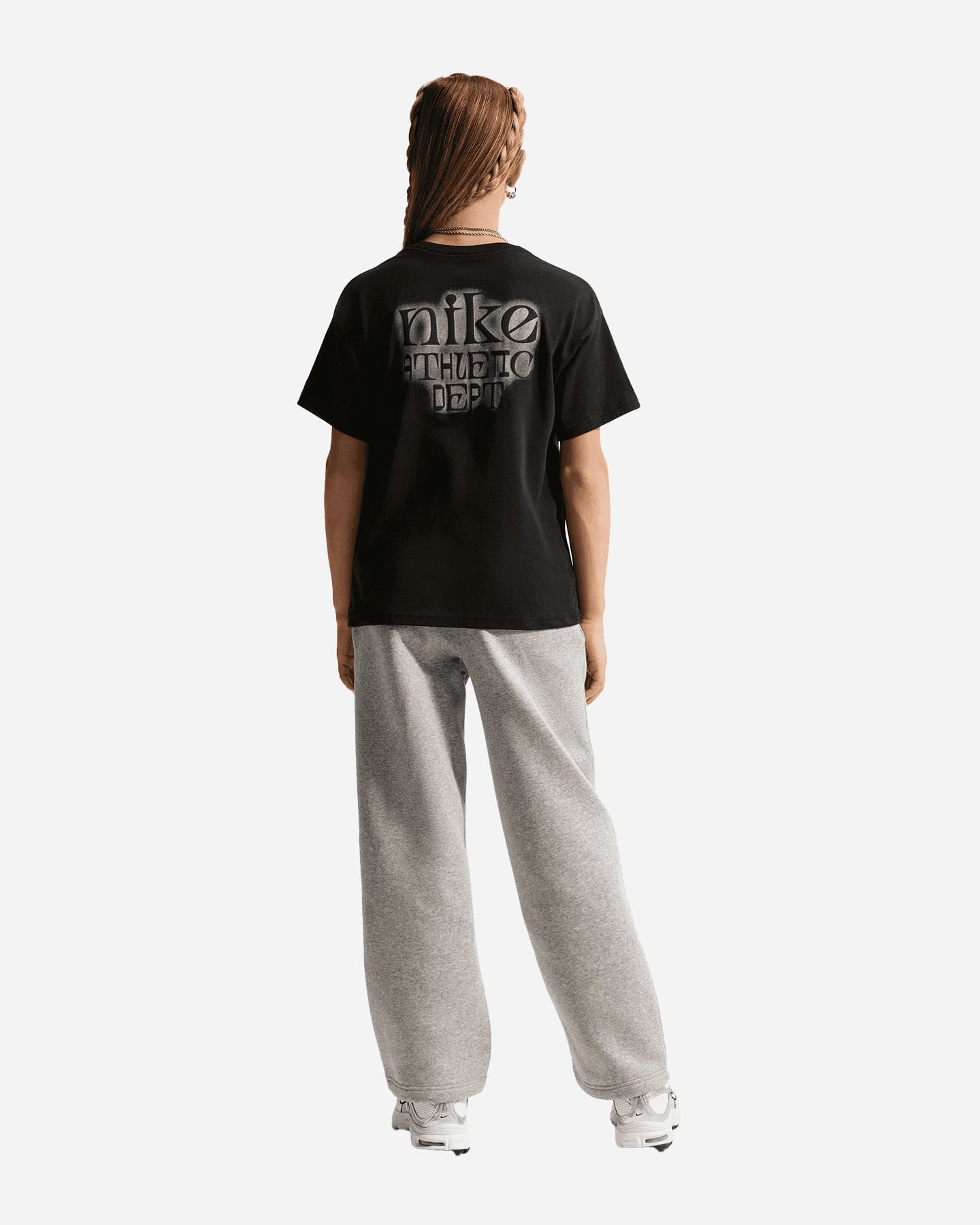 T-shirt NIKE PRINT BACK JR - Nero - 2 | Cisalfa Sport