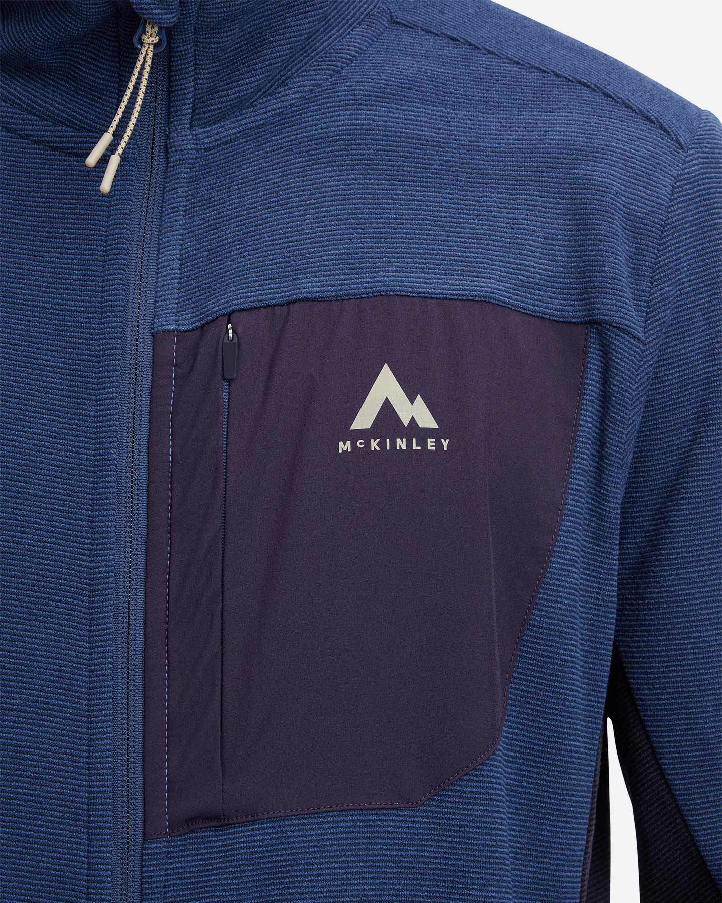 Pile MCKINLEY CONNA II M - Blu Navy - 3 | Cisalfa Sport