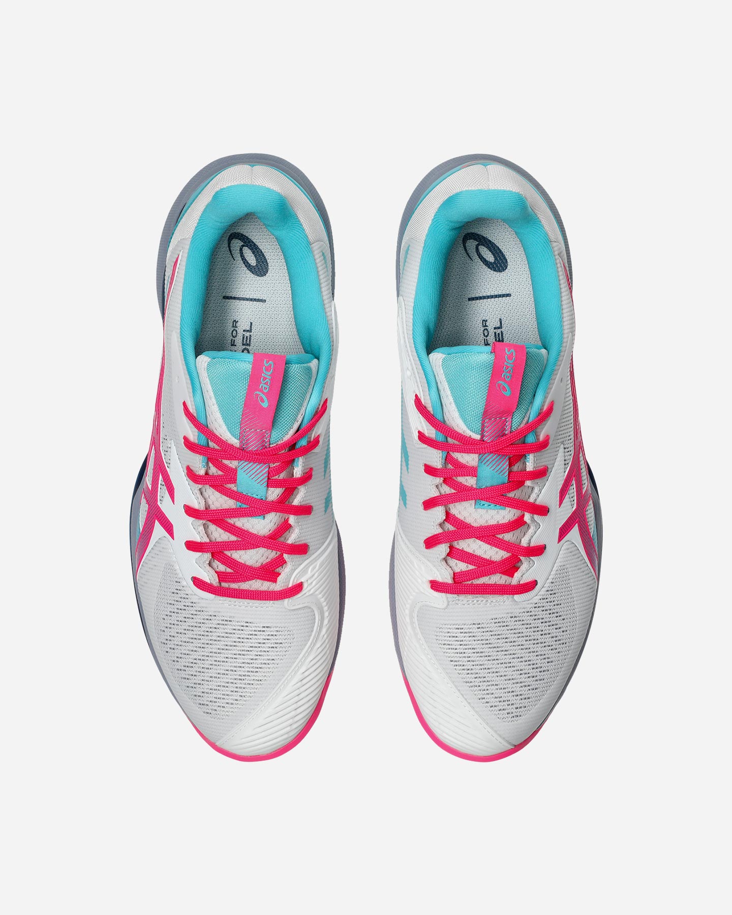 Scarpe padel ASICS SOLUTION SPEED PADEL M - Bianco - 3 | Cisalfa Sport