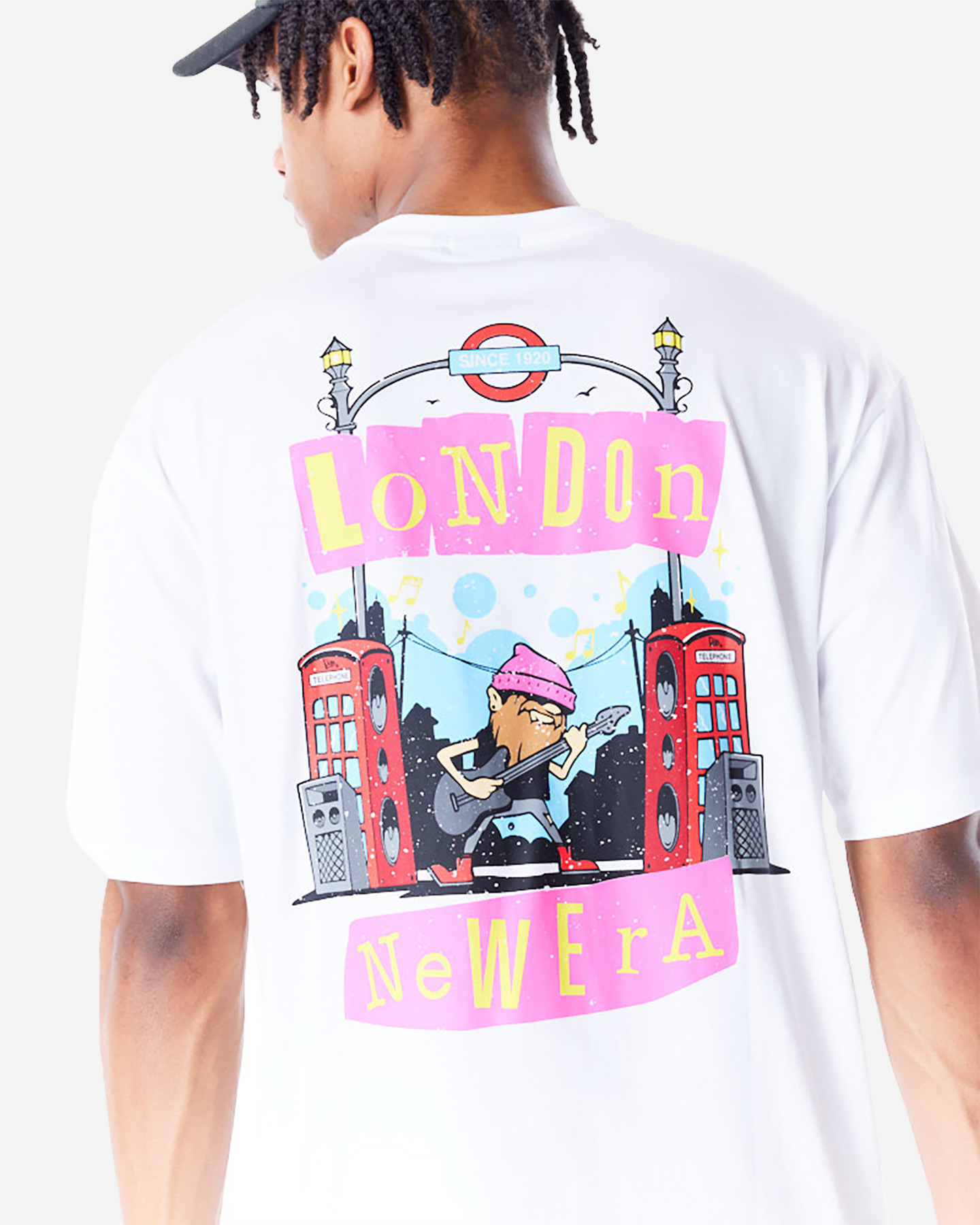 T-shirt NEW ERA BRAND BIG GFX LONDRA M - Bianco - 2 | Cisalfa Sport