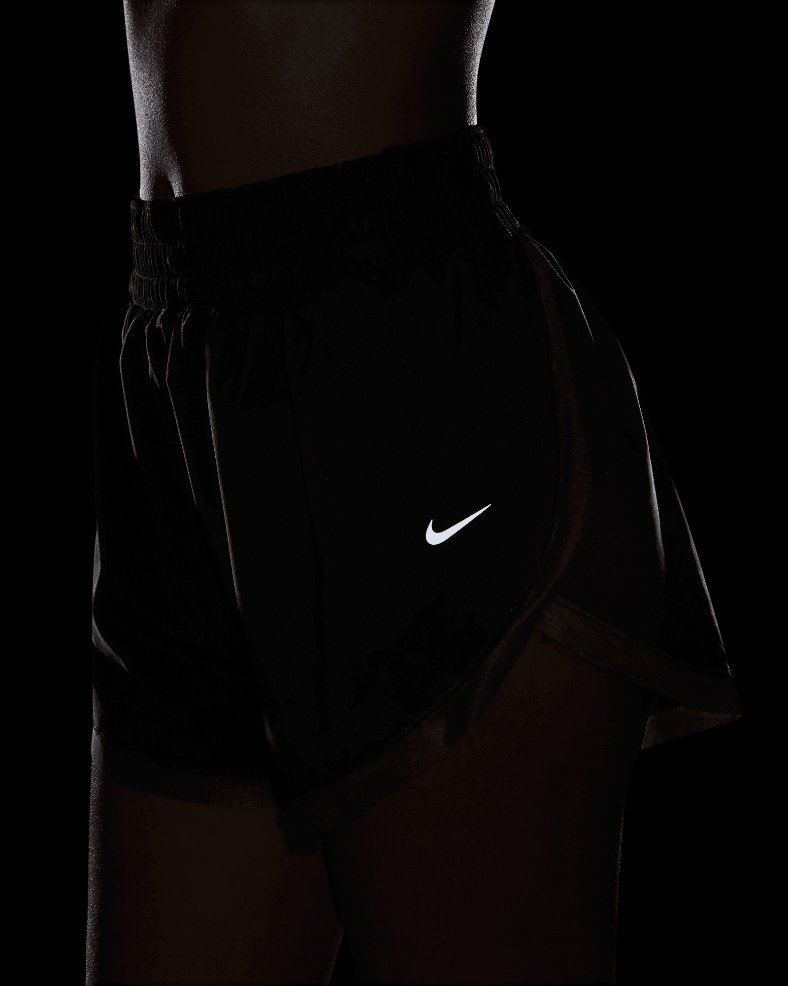 Short training NIKE DRI FIT 3IN W - Nero - 5 | Cisalfa Sport