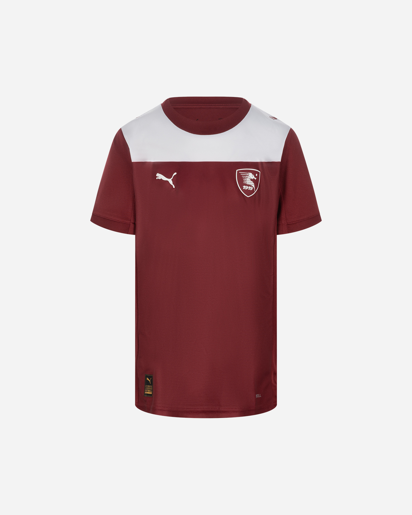 Puma Salernitana Home 25-26 Jr - Maglia Calcio Ufficiale - Marrone
