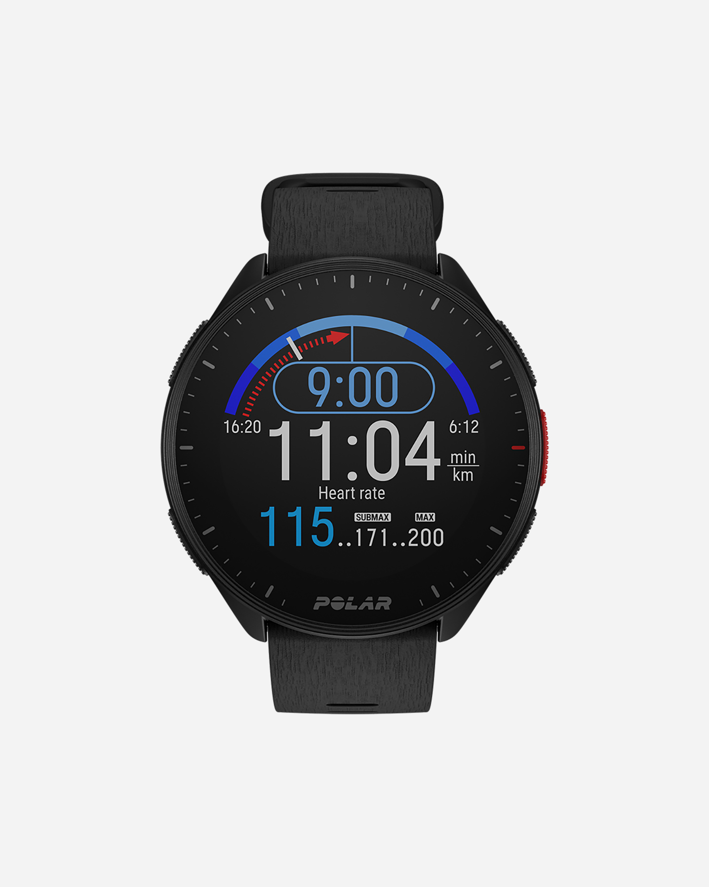 Orologio multifunzione POLAR GPS PACER S-L  - Nero - 2 | Cisalfa Sport