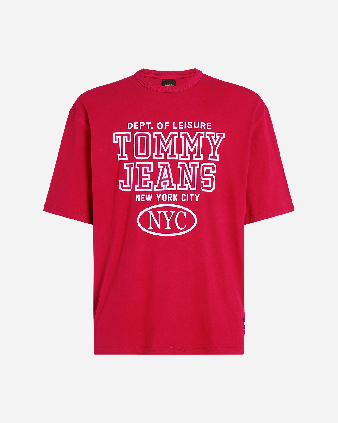 T-shirt TOMMY HILFIGER LOGO NYC M - Rosso - 0 | Cisalfa Sport