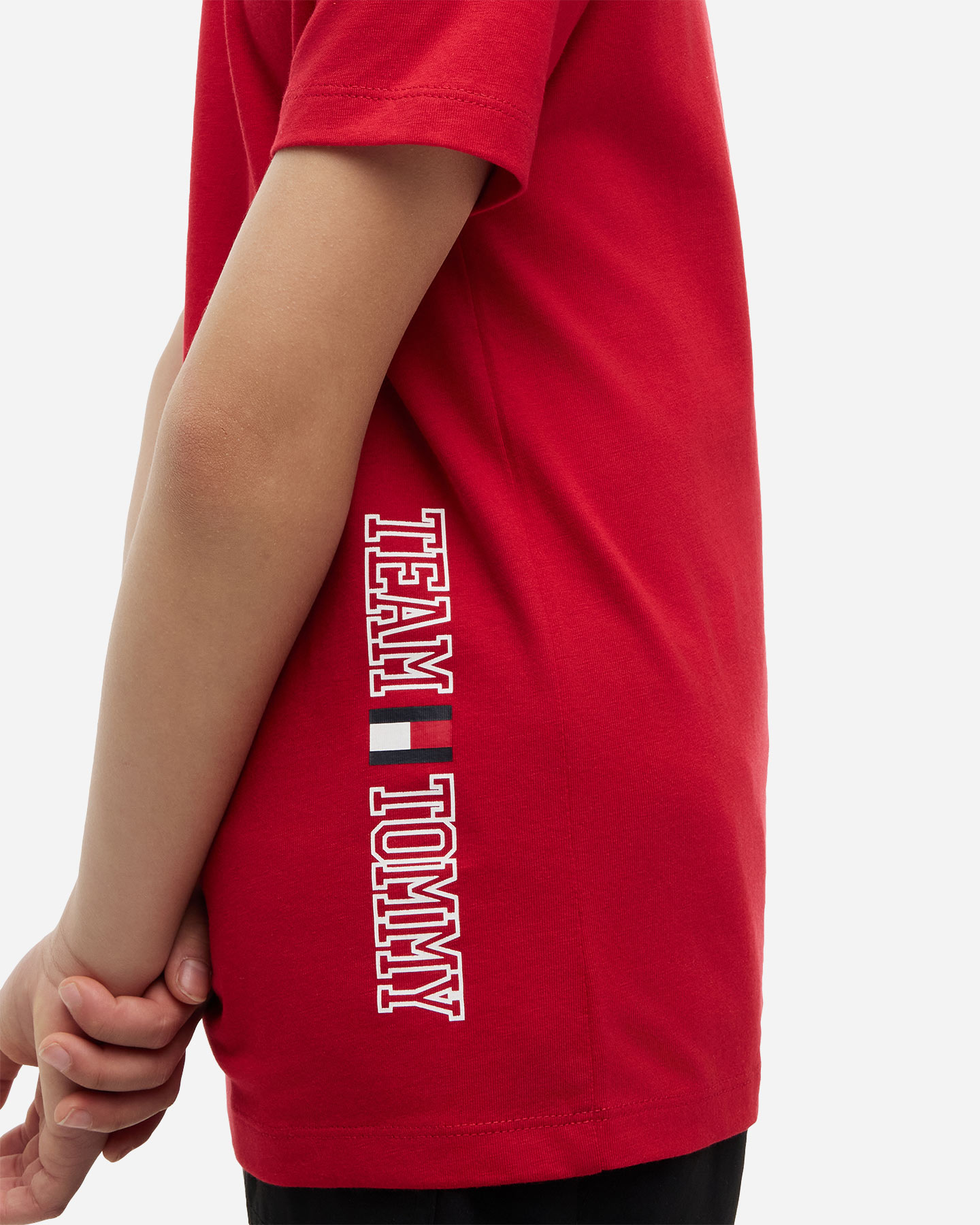 T-shirt TOMMY HILFIGER TEAM PRIMARY JR - Rosso - 4 | Cisalfa Sport