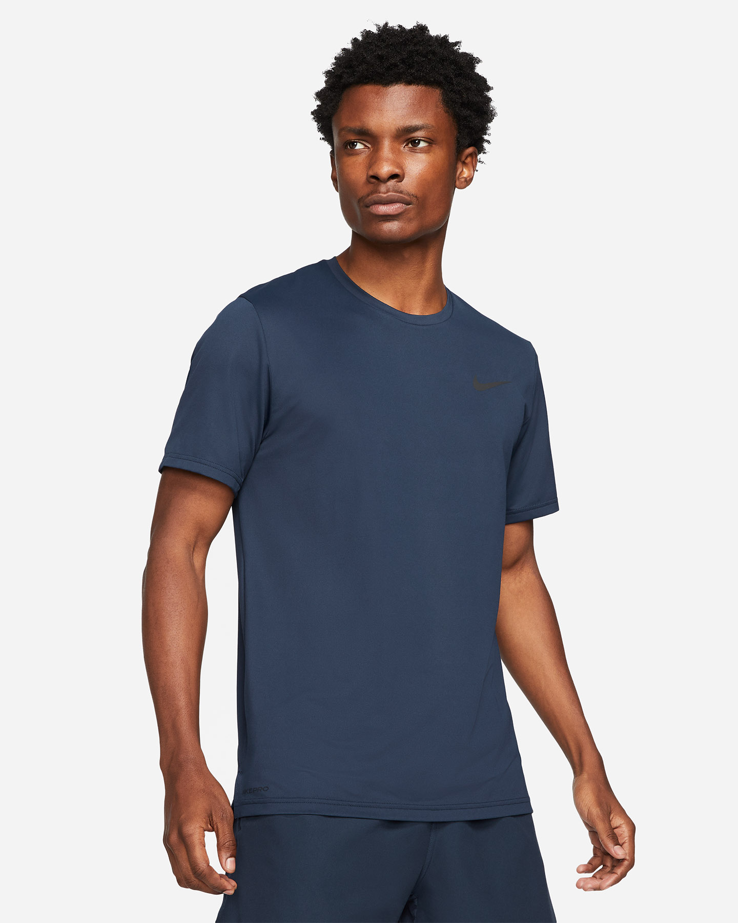 T-shirt training NIKE DRI FIT PRO M - Blu Navy - 0 | Cisalfa Sport