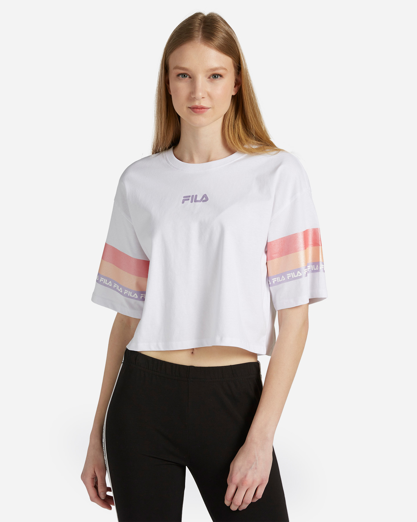 T-shirt FILA GRAPHICS LOGO LINEA W - 0 | Cisalfa Sport