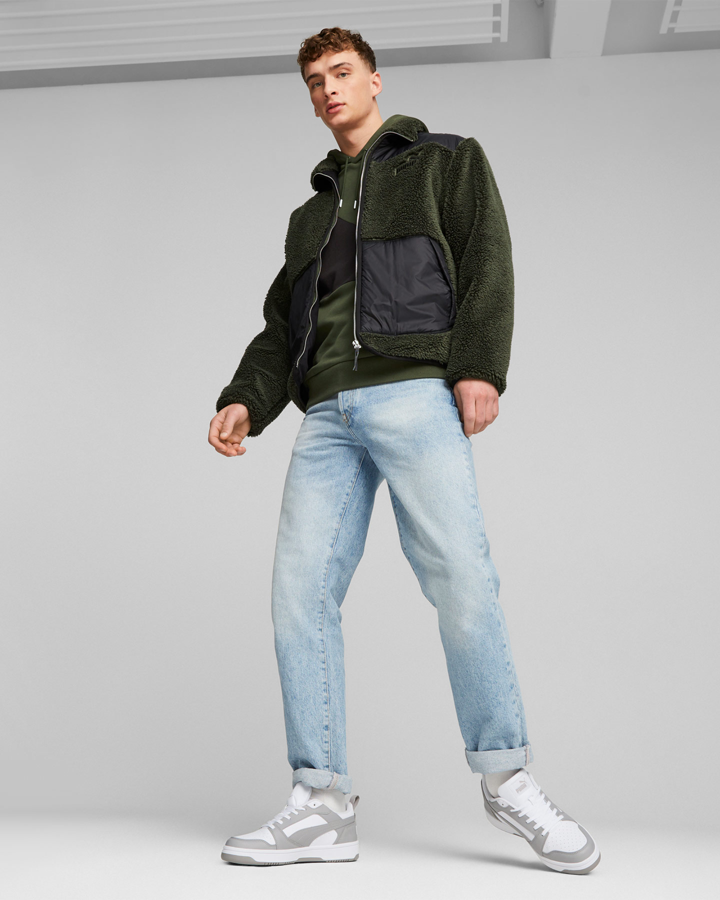 Felpa PUMA SHERPA HYBRID M - 9 | Cisalfa Sport