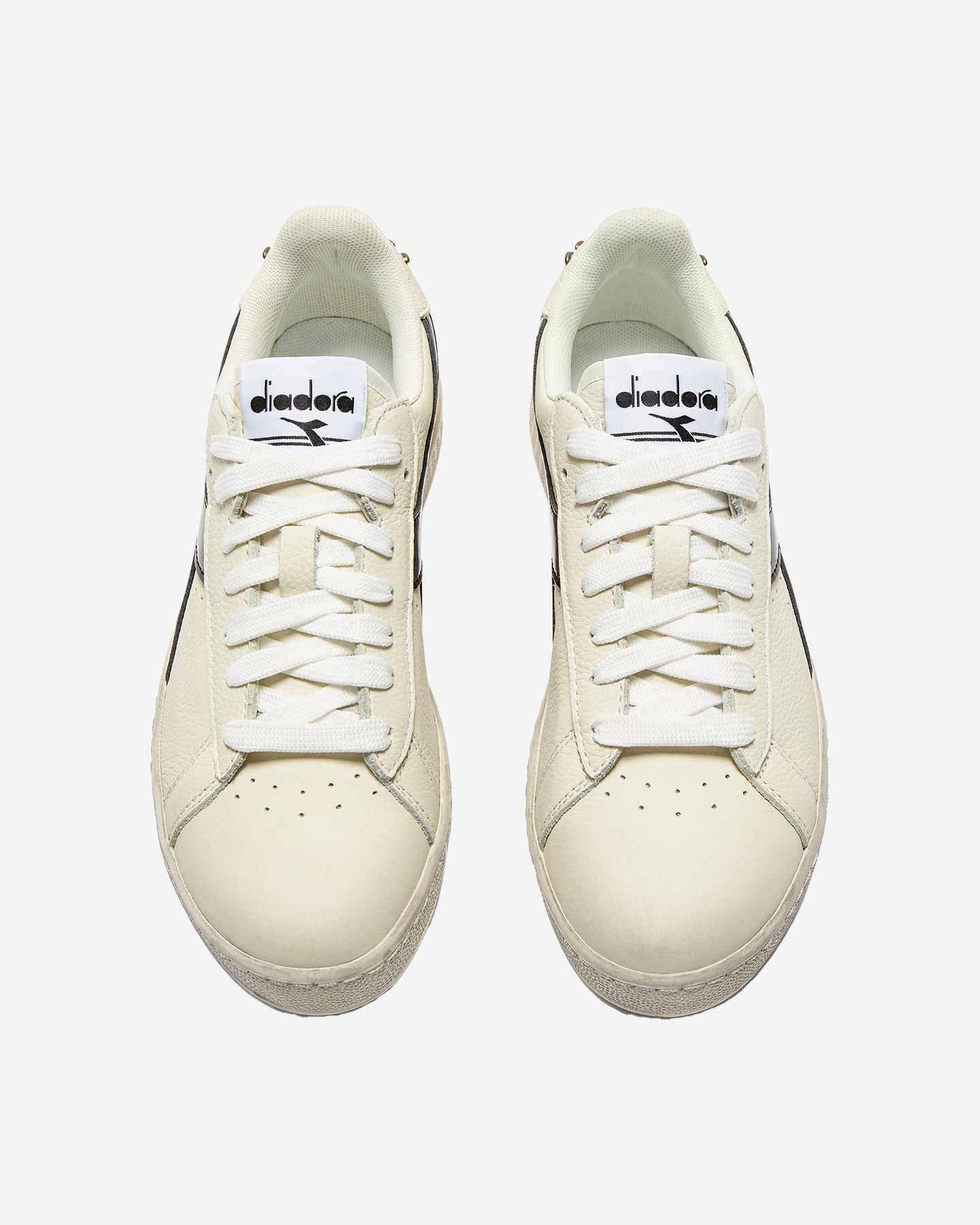 Scarpe sneakers DIADORA GAME LOW WAXED STUDS W - Bianco - 2 | Cisalfa Sport