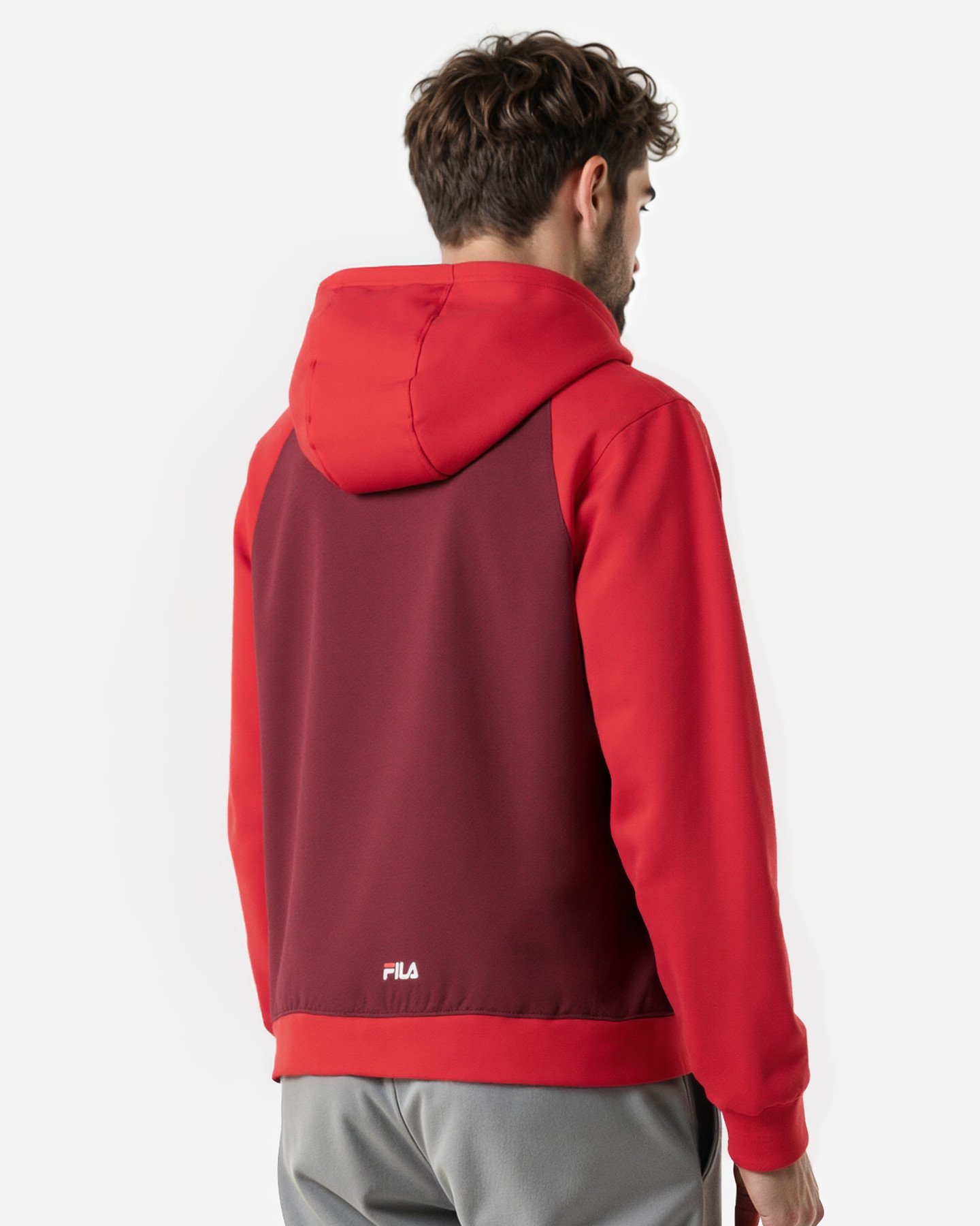 Felpa FILA ATHLETIC DYNAMISM M - Rosso - 4 | Cisalfa Sport