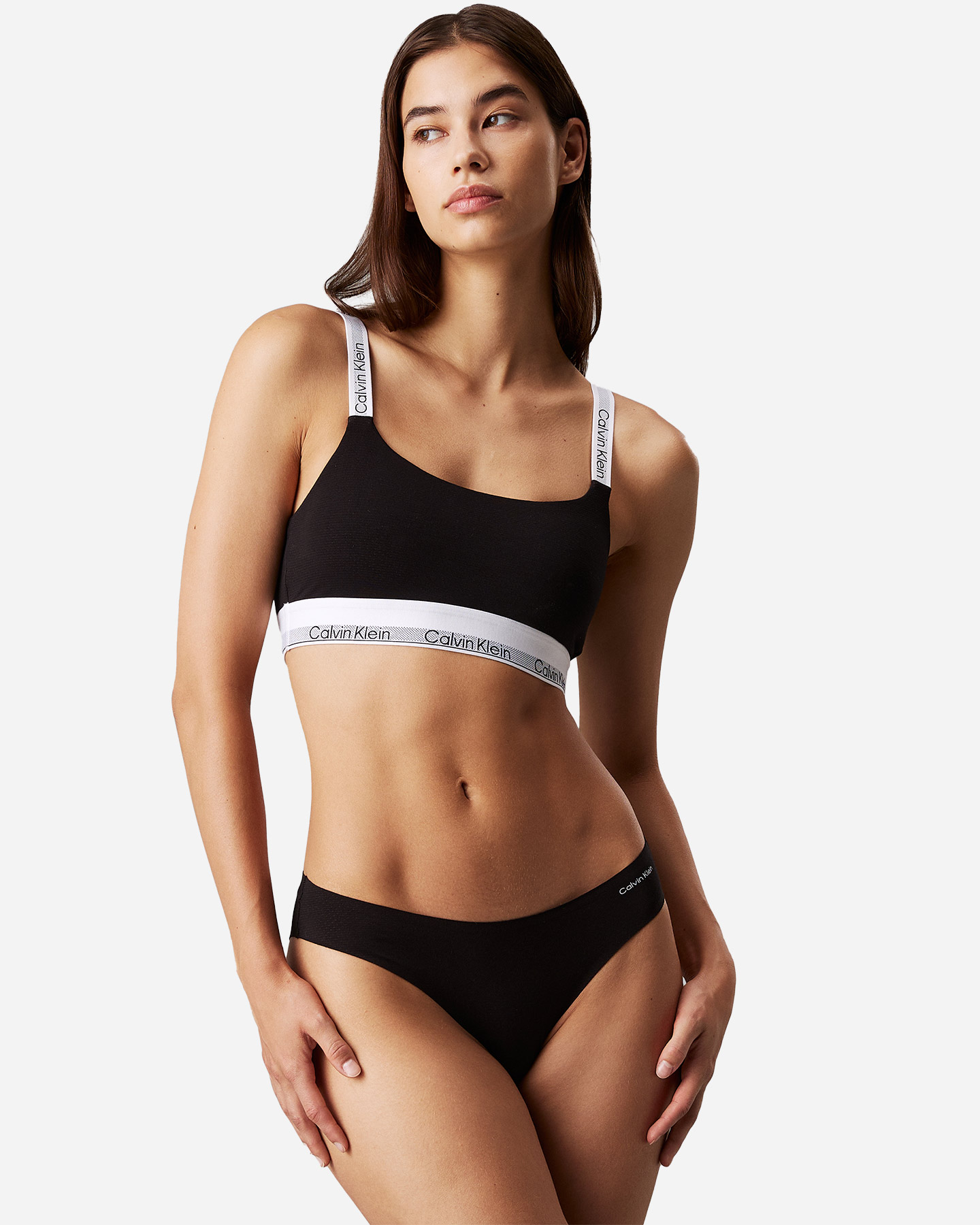 Intimo CALVIN KLEIN UNDERWEAR LIGHT LINED BRALETTE W - Nero - 2 | Cisalfa Sport