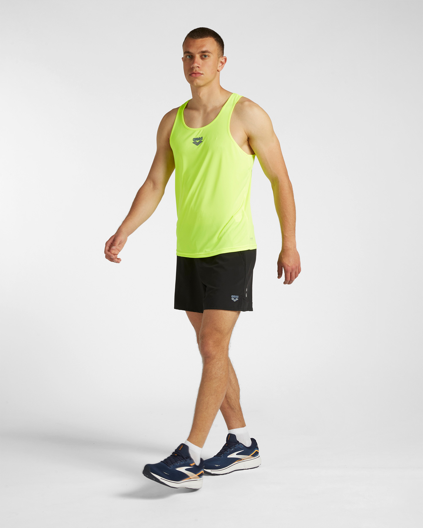 Canotta running ARENA ATHLETIC RUN M - Giallo - 3 | Cisalfa Sport