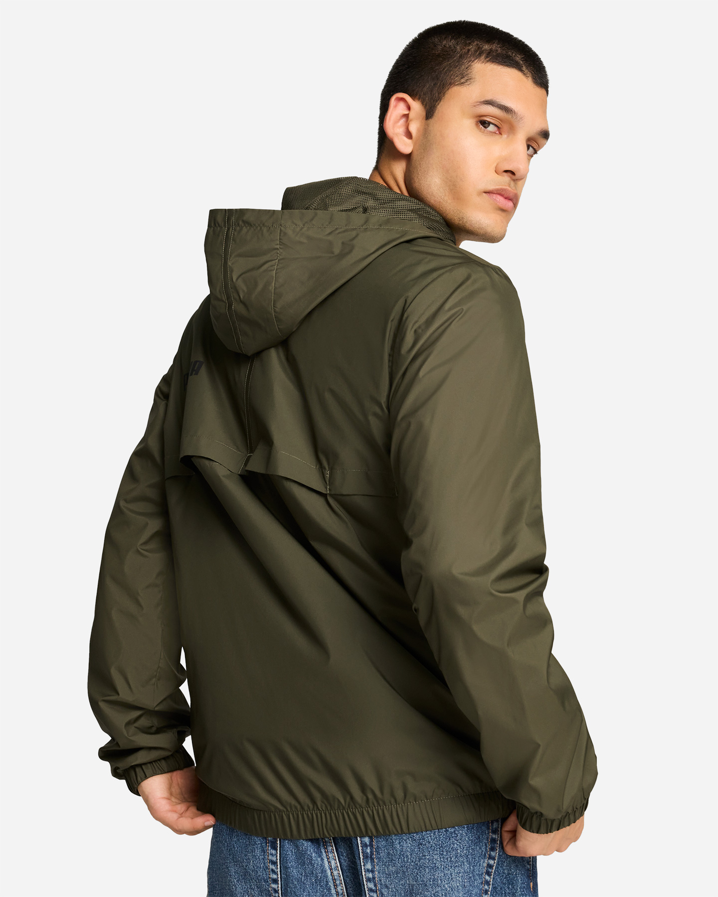 Felpa PUMA ESSENTIAL SOLID M - Verde - 3 | Cisalfa Sport