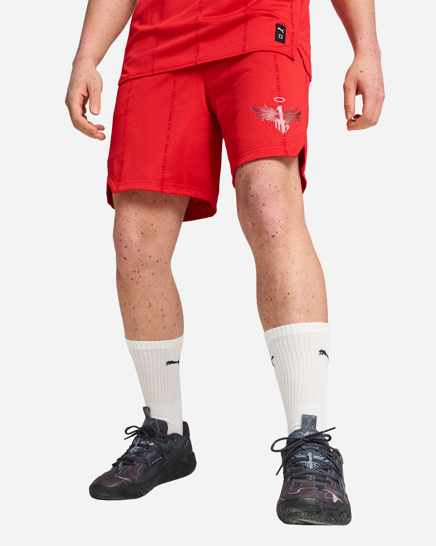 Pantaloncini basket PUMA MELO ALWAYZ ON M - Rosso - 2 | Cisalfa Sport