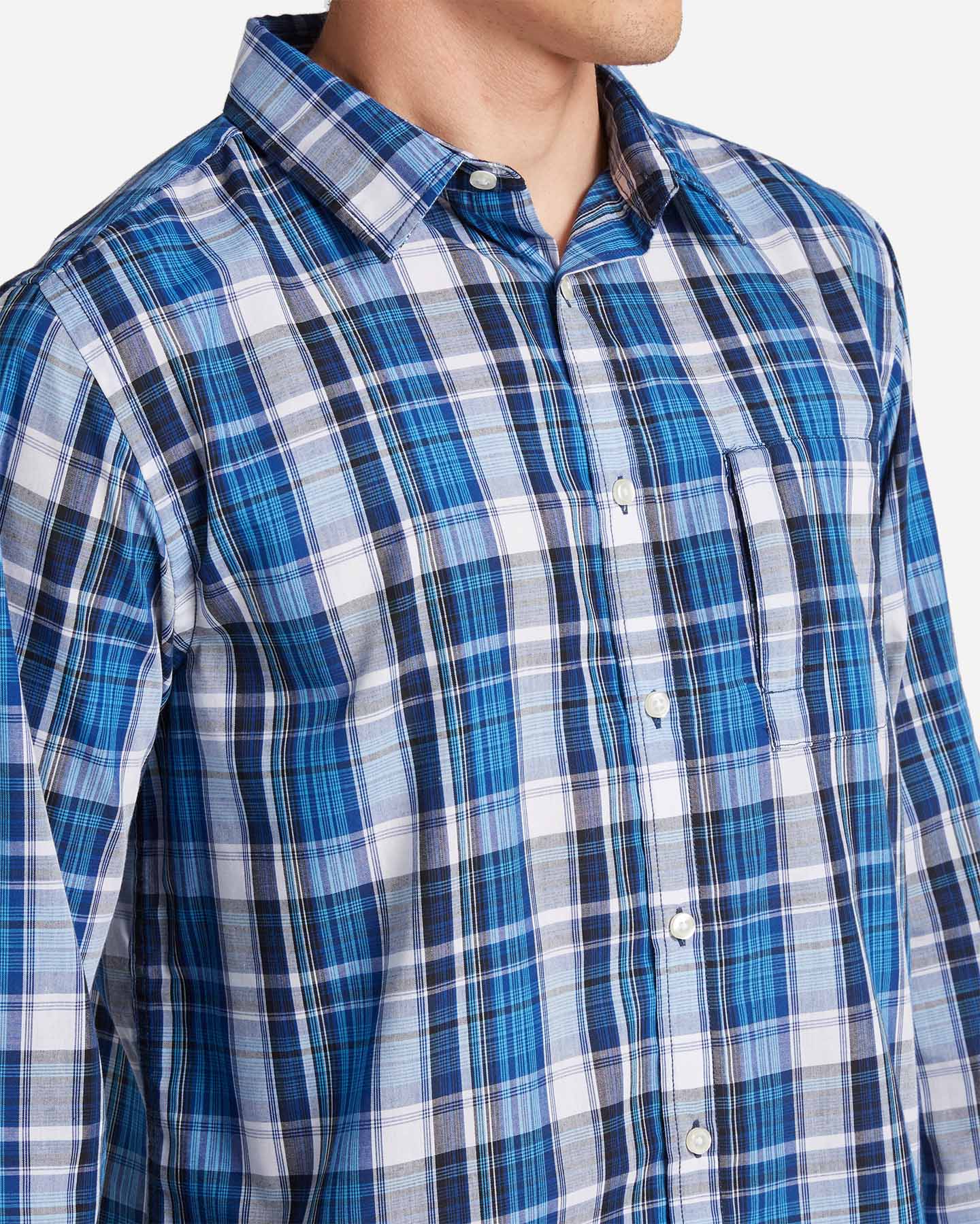 Camicia 8848 MOUNTAIN HIKE M - Blu - 4 | Cisalfa Sport