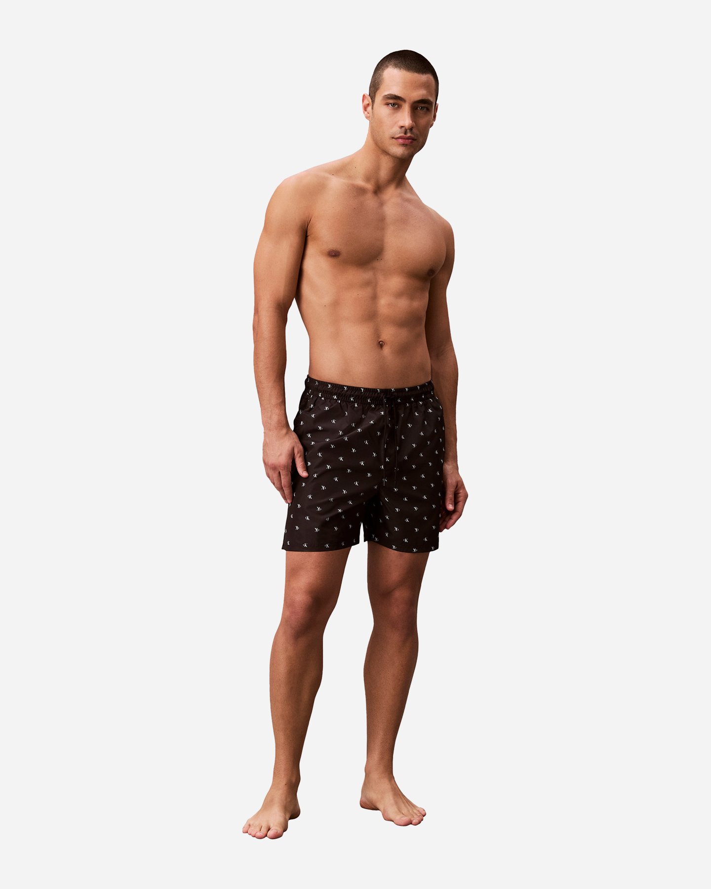 Boxer mare CALVIN KLEIN JEANS ALLOVER M - Nero - 2 | Cisalfa Sport