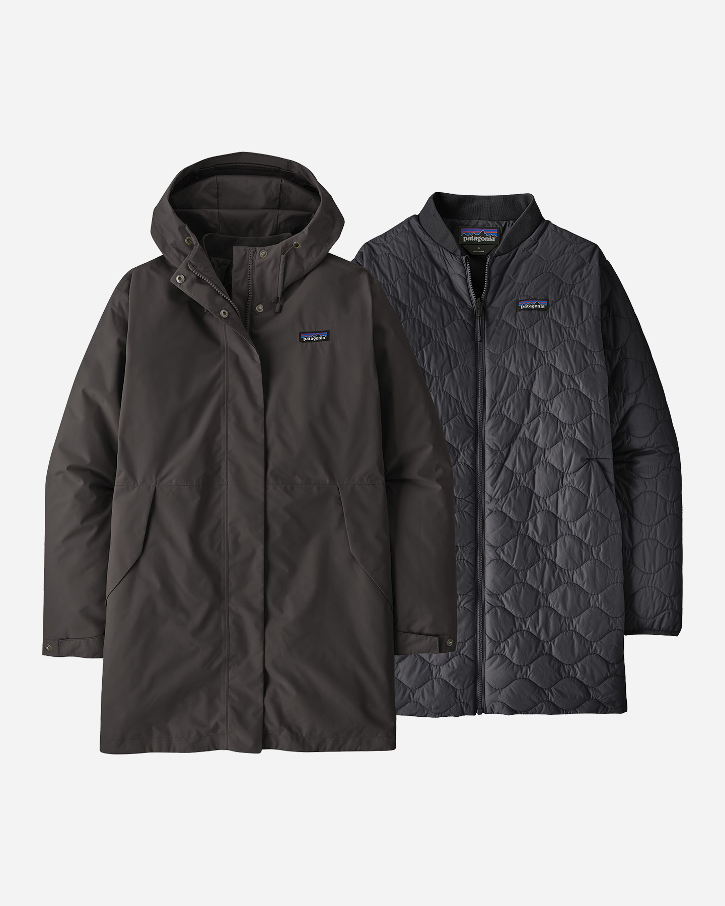 Giacca outdoor PATAGONIA HEYES PEAK 3-IN-1 W - Nero - 3 | Cisalfa Sport