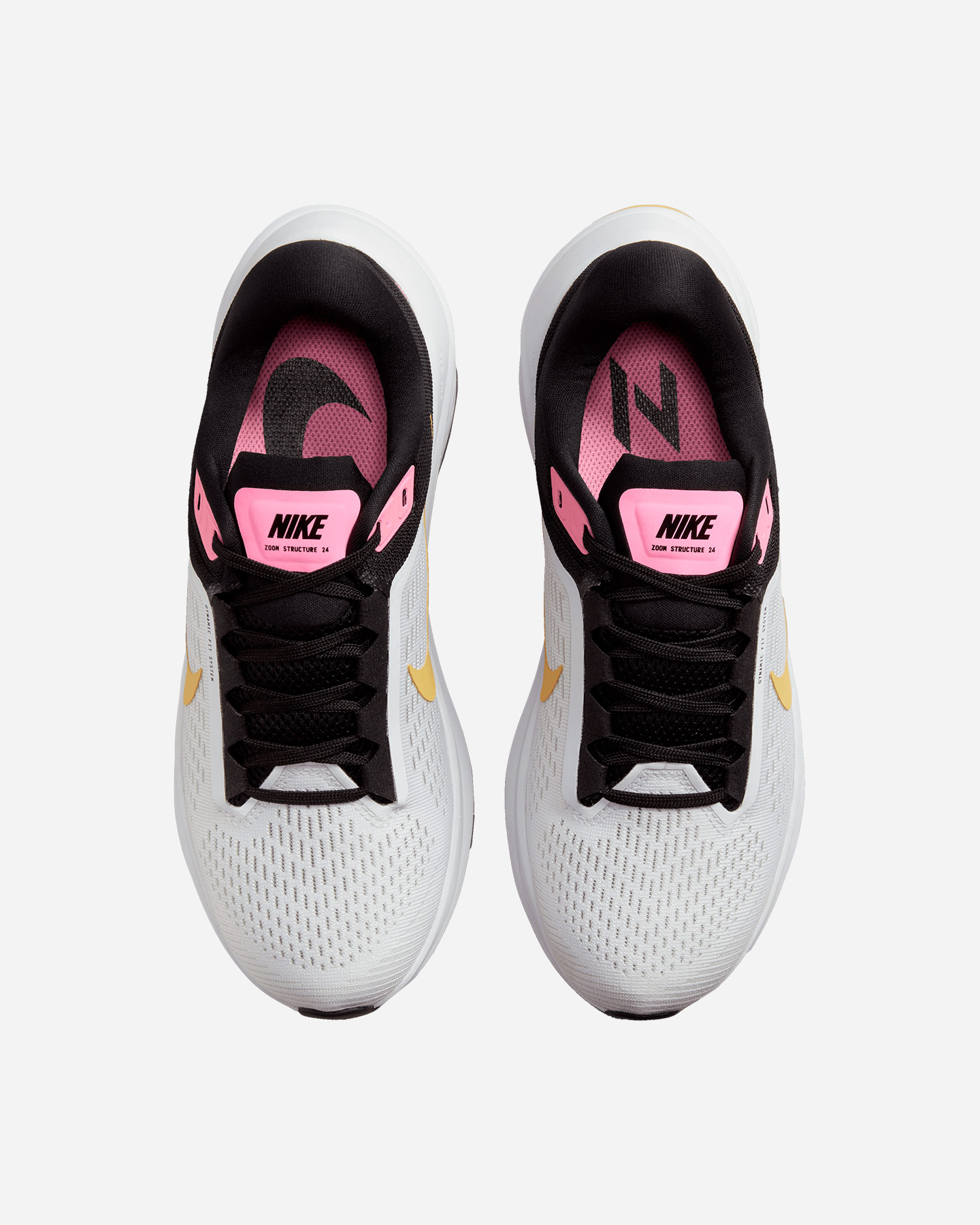 Scarpe running NIKE AIR ZOOM STRUCTURE 24 W - Bianco - 3 | Cisalfa Sport
