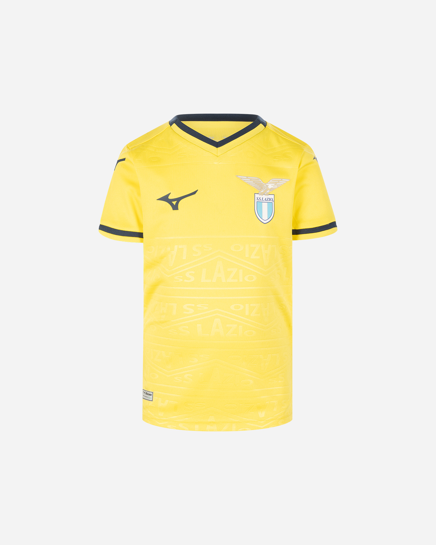 Maglia calcio ufficiale MIZUNO LAZIO AWAY 24-25 JR - Giallo - 0 | Cisalfa Sport