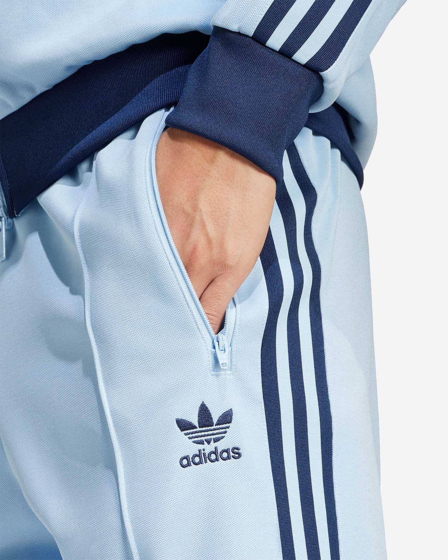Pantalone ADIDAS BECKENBAUER M - Azzurro - 5 | Cisalfa Sport