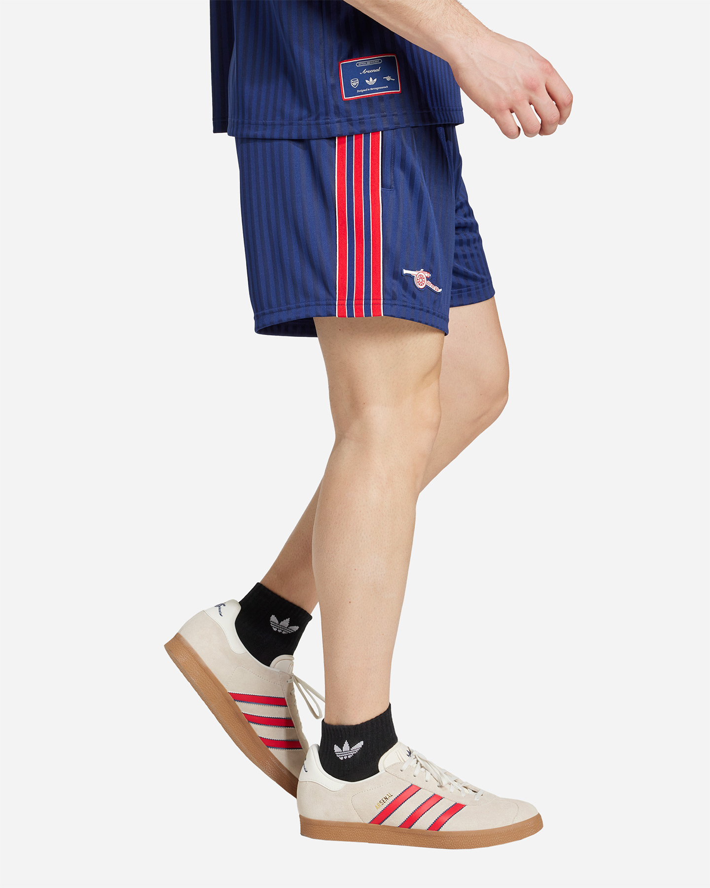 Pantaloncini calcio ufficiali ADIDAS ARSENAL OG ICON 24-25 M - Blu - 2 | Cisalfa Sport