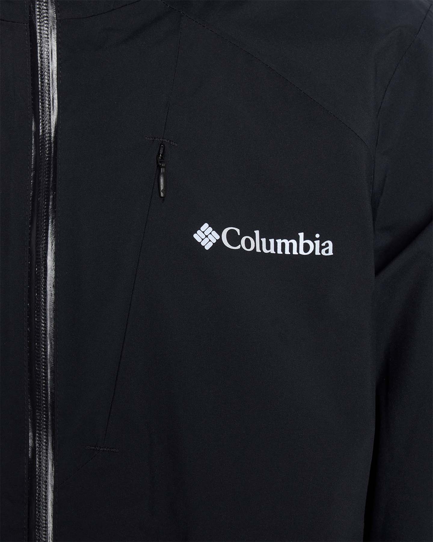 Giacca outdoor COLUMBIA TRAILBORNE 2.5L M - Nero - 2 | Cisalfa Sport