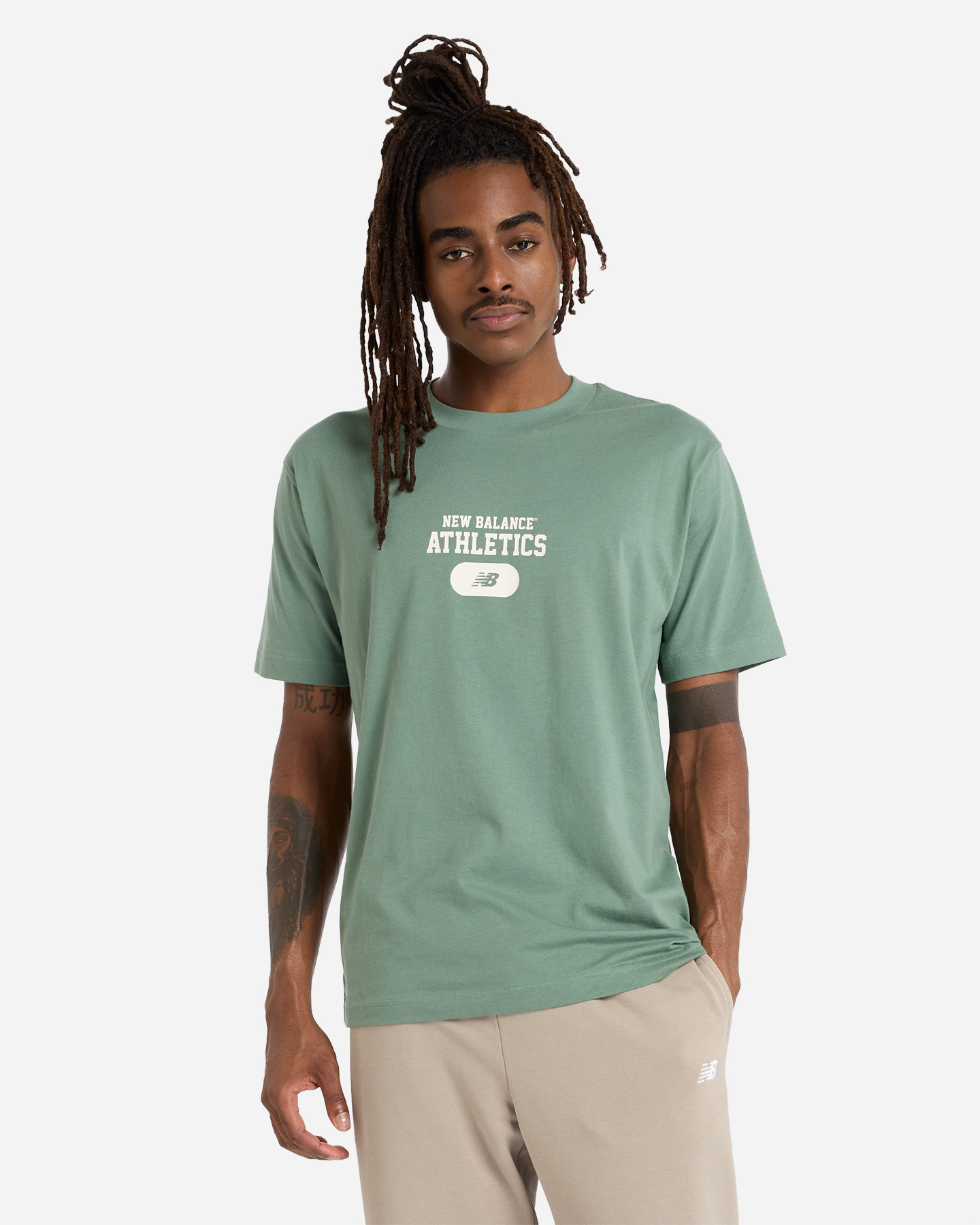 T-shirt NEW BALANCE HERITAGE GRAPHIC M - Verde - 0 | Cisalfa Sport