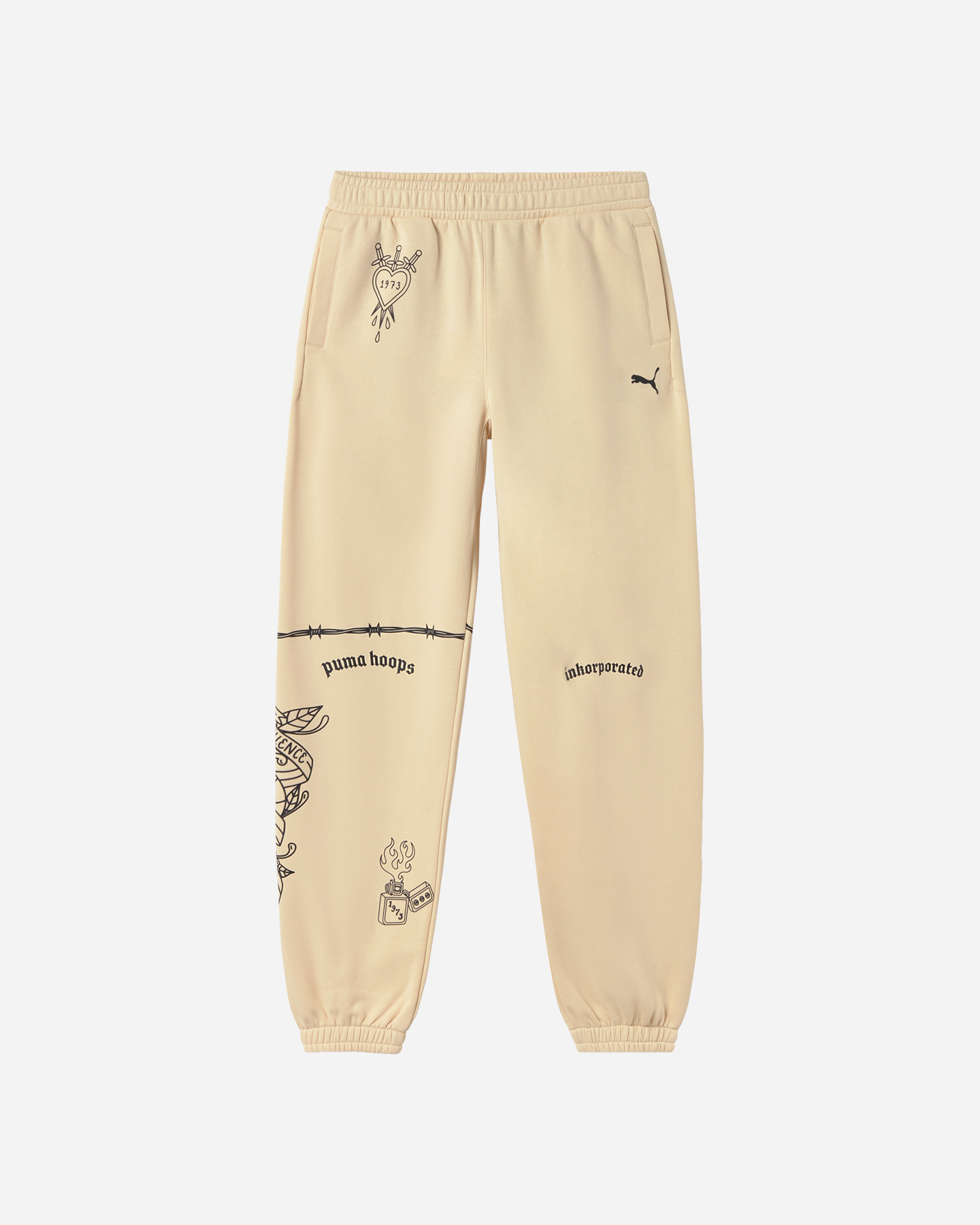 Pantalone PUMA BASIC JR - Beige - 0 | Cisalfa Sport