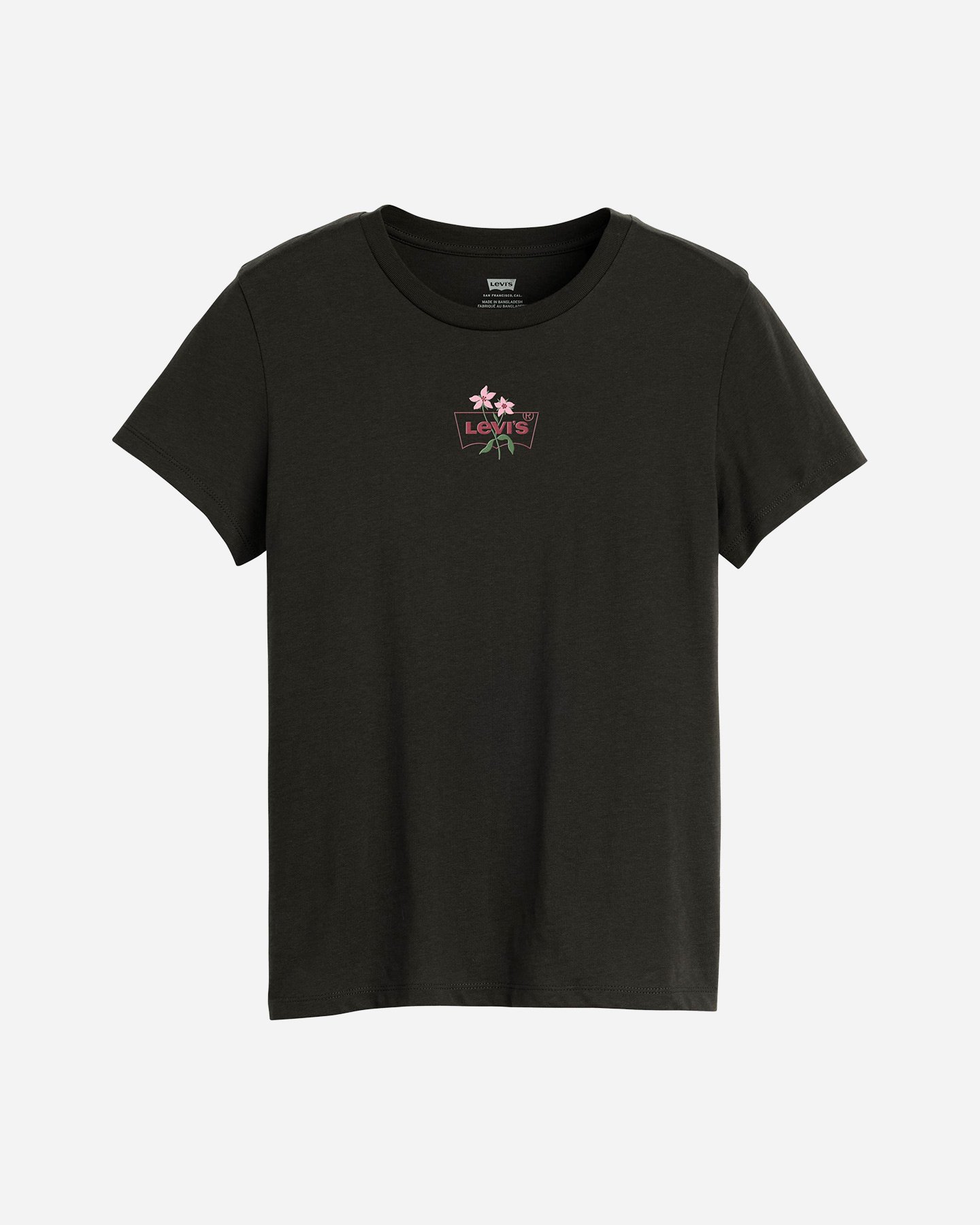 T-shirt LEVI'S FLOWER W - Nero - 0 | Cisalfa Sport