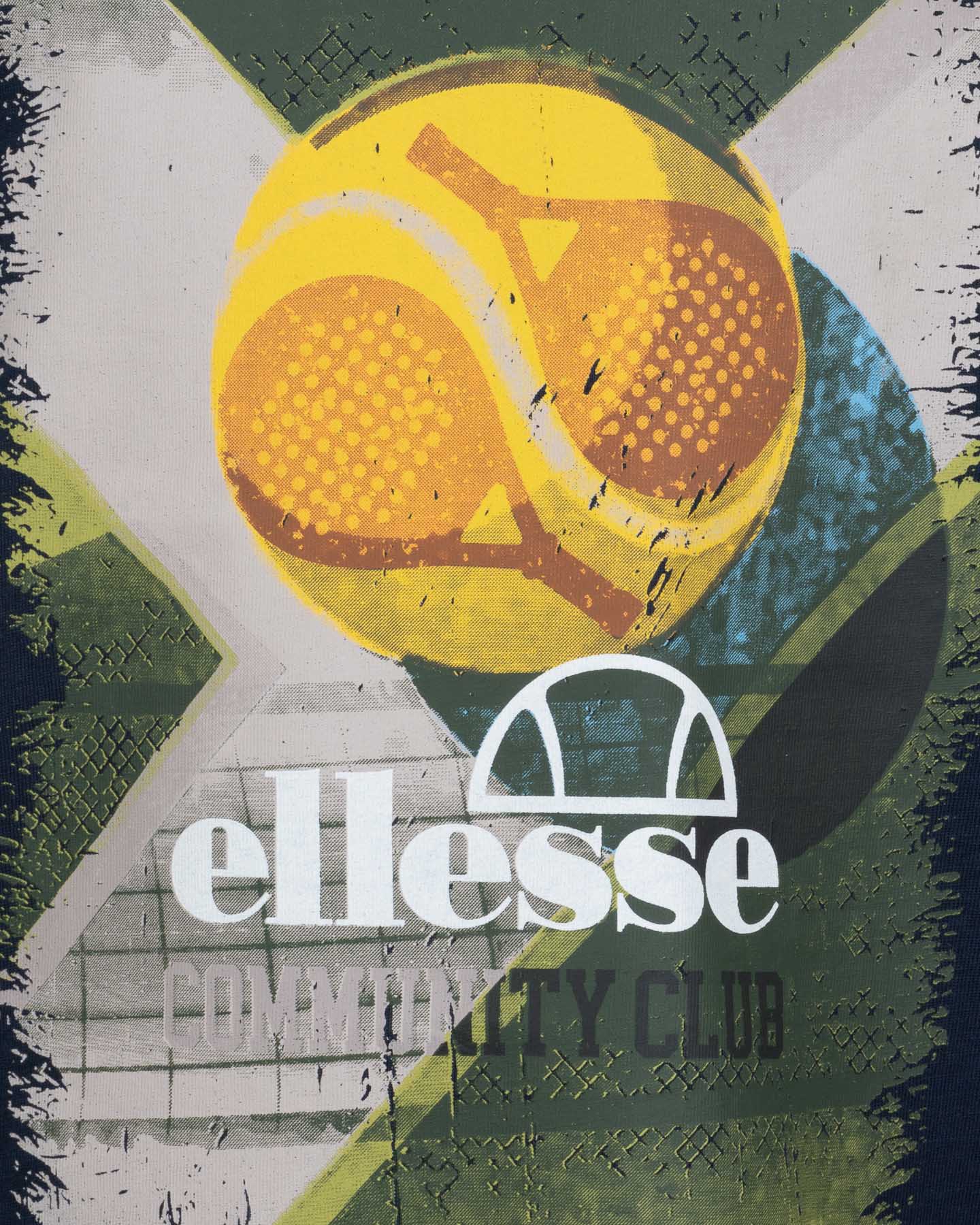 T-shirt ELLESSE COMMUNITY CLUB JR - Blu Navy - 2 | Cisalfa Sport