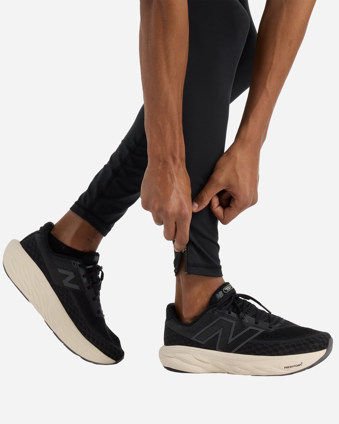 Fuseaux running NEW BALANCE SLEEK M - Nero - 5 | Cisalfa Sport