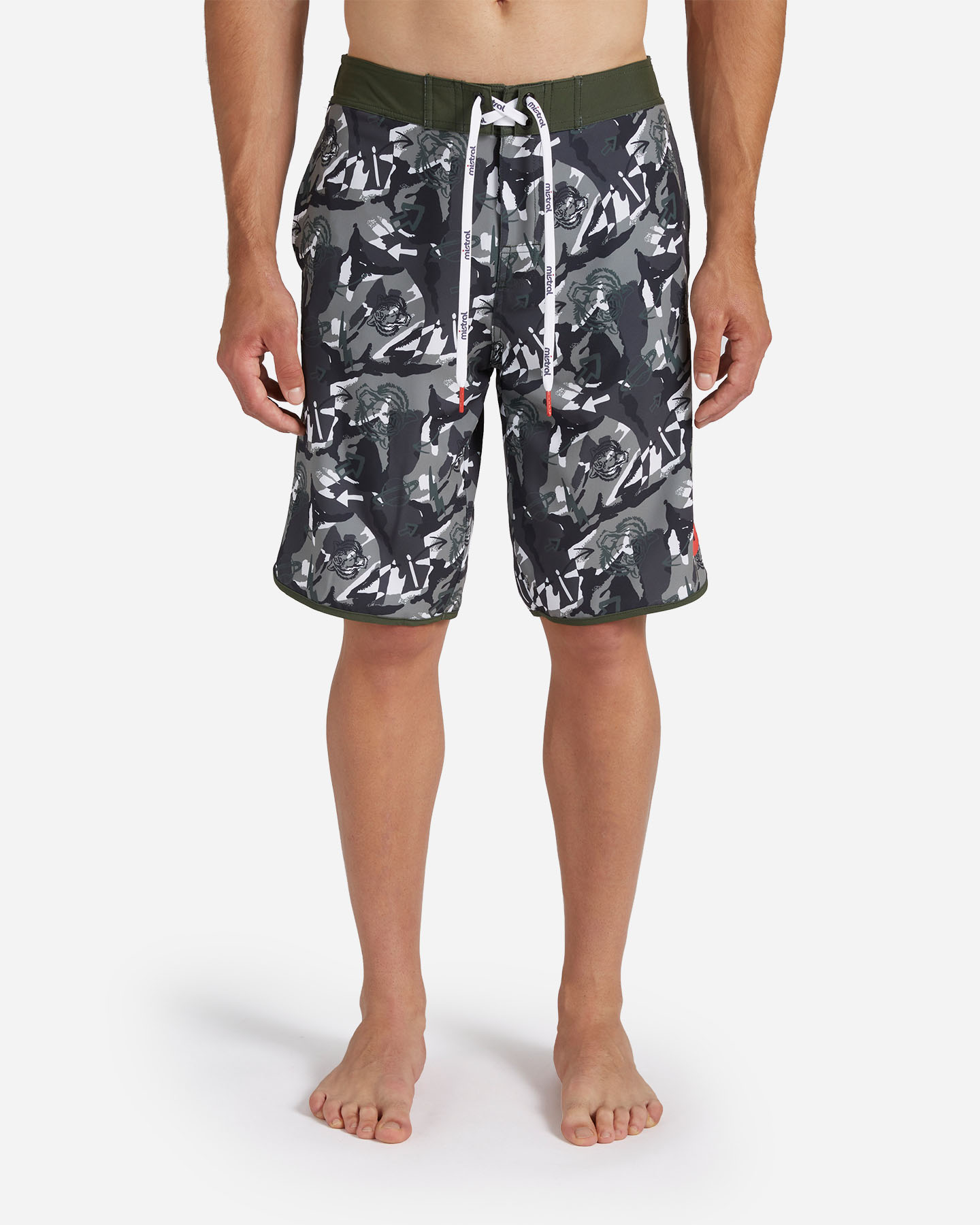 Boardshort mare MISTRAL TIGER M - Grigio - 0 | Cisalfa Sport