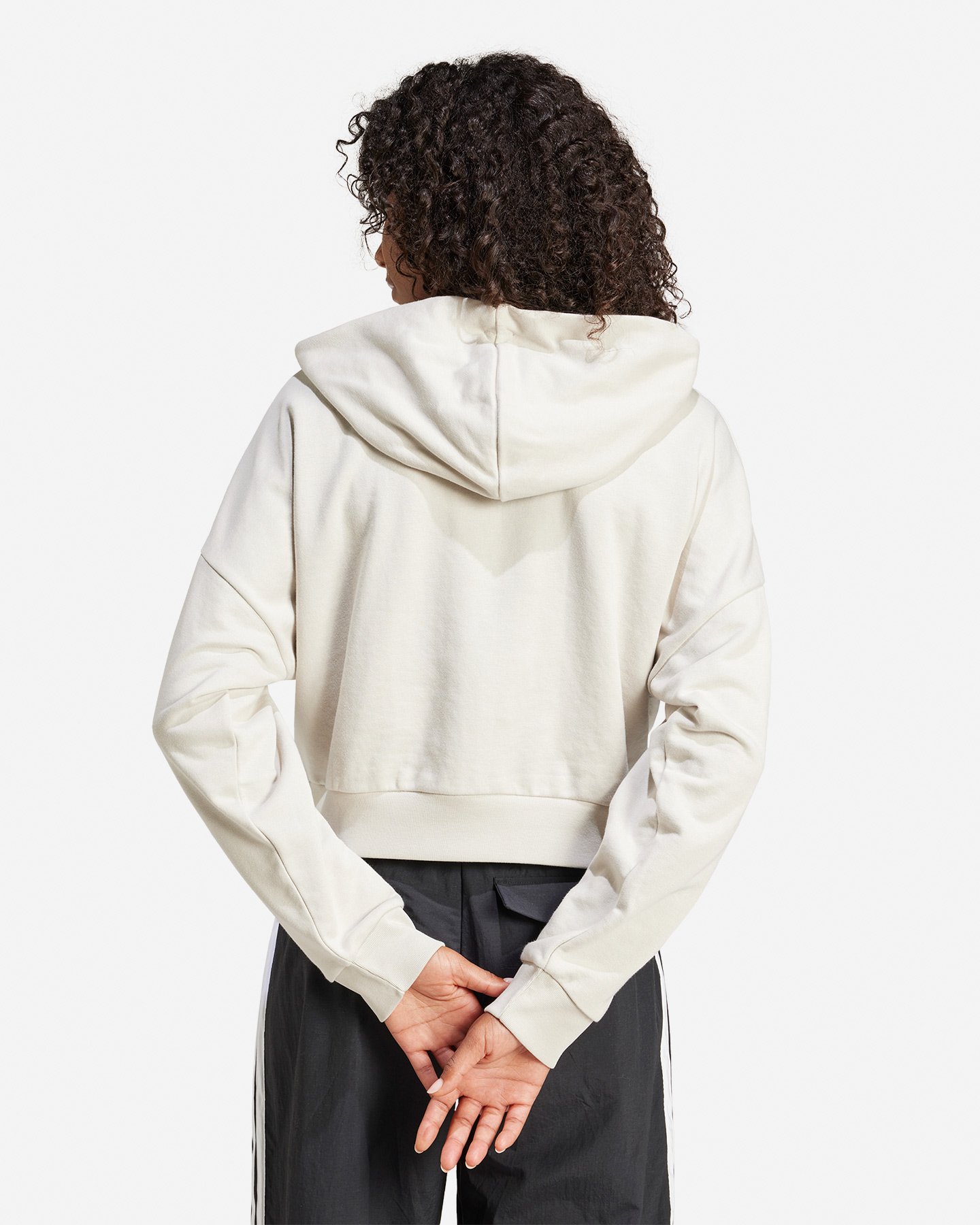 Felpa ADIDAS 3STRIPES ESSENTIAL W - Grigio - 2 | Cisalfa Sport