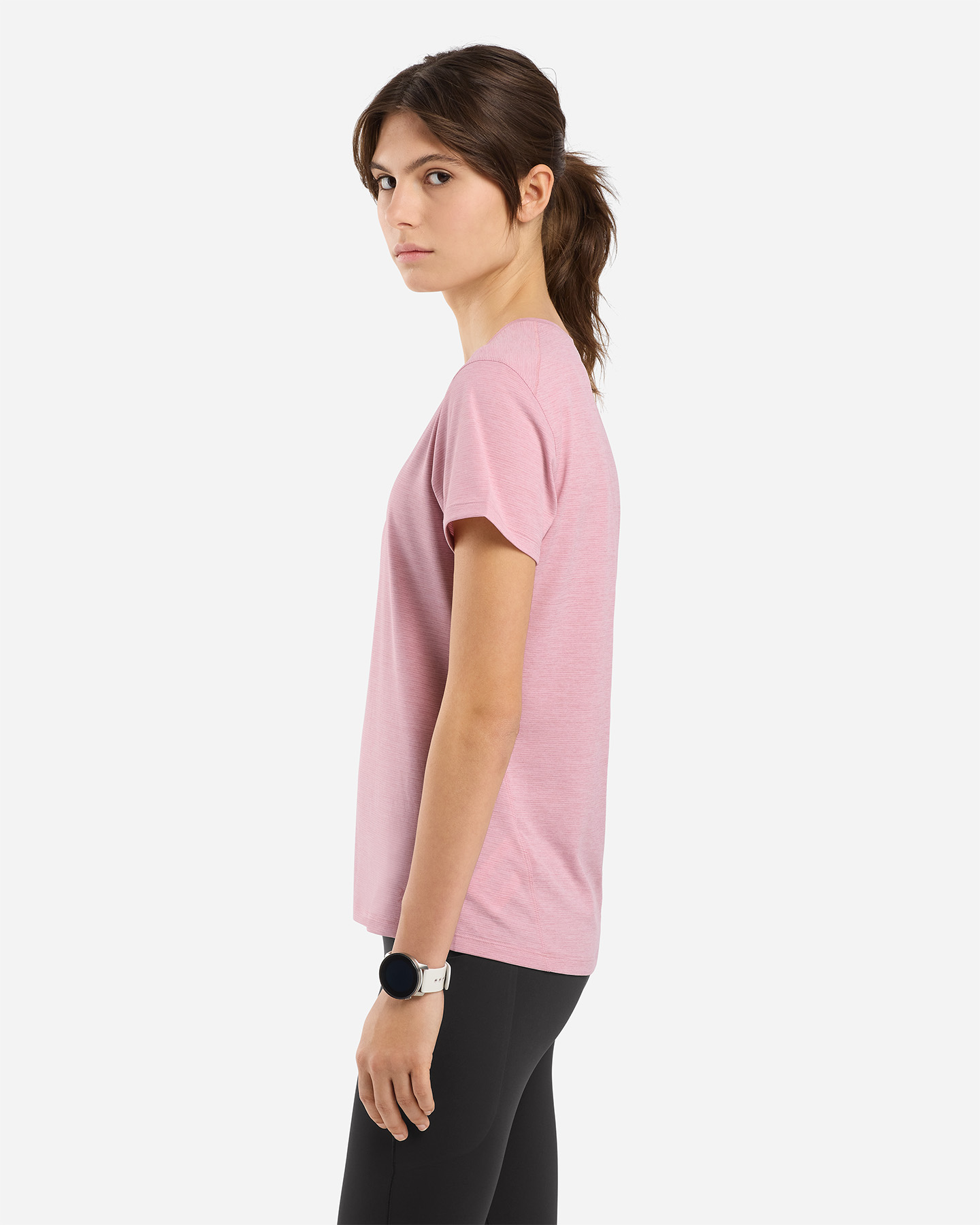 T-shirt ARC'TERYX TAEMA W - Rosa - 2 | Cisalfa Sport