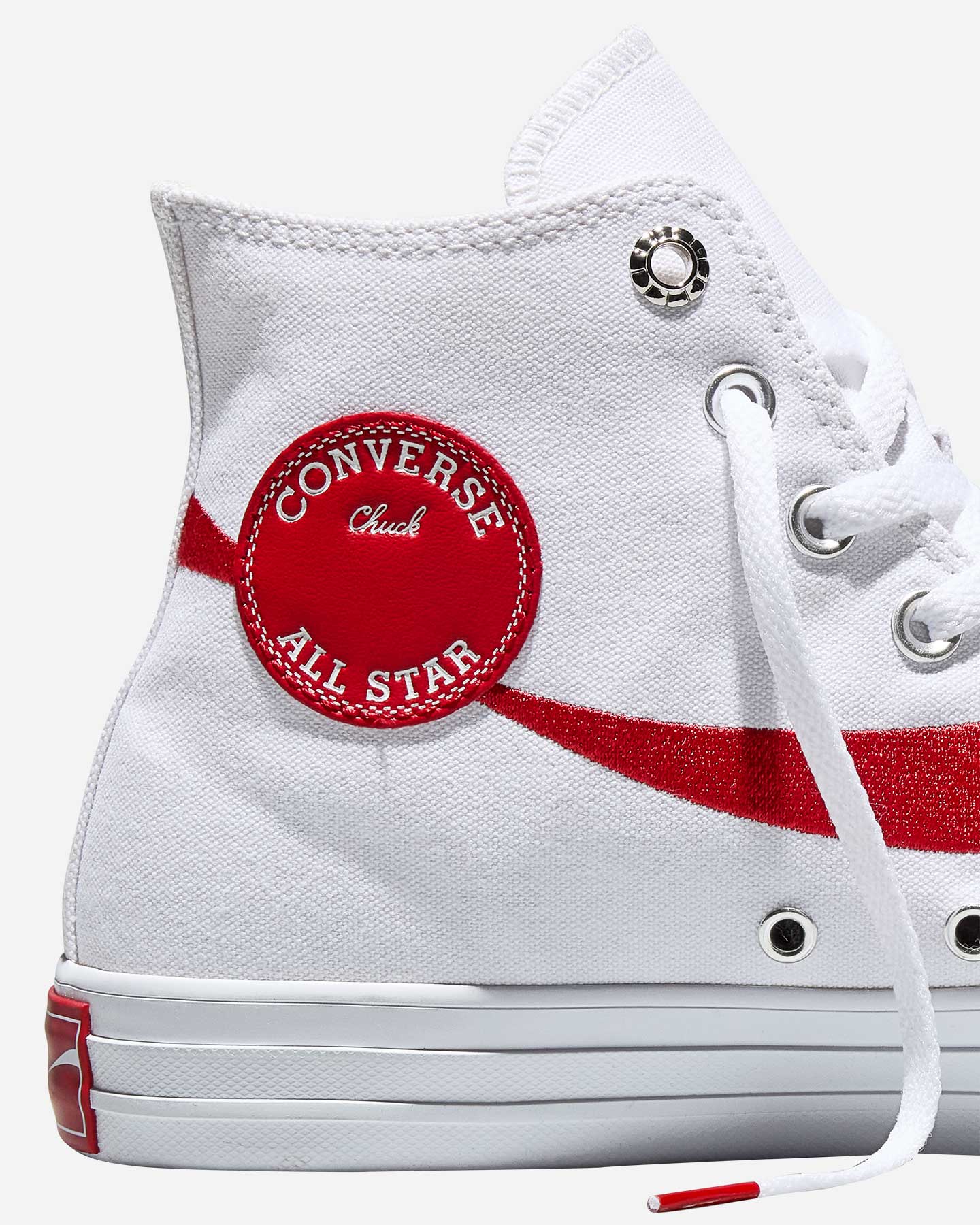 Scarpe sneakers CONVERSE CHUCK TAYLOR ALL STAR HIGH COCA COLA  - Bianco - 5 | Cisalfa Sport