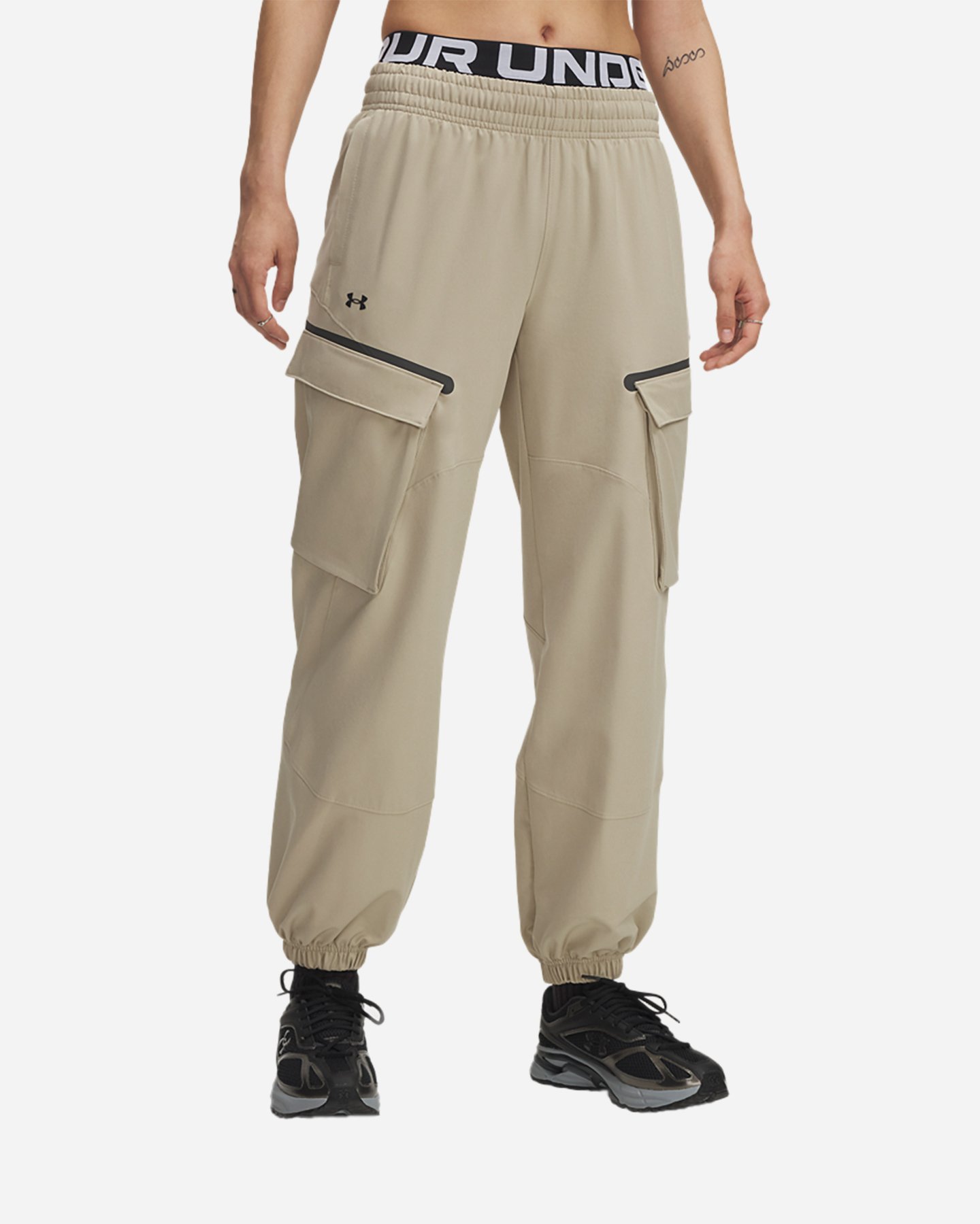 Pantalone UNDER ARMOUR UNSTOPPABLE W - Beige - 0 | Cisalfa Sport