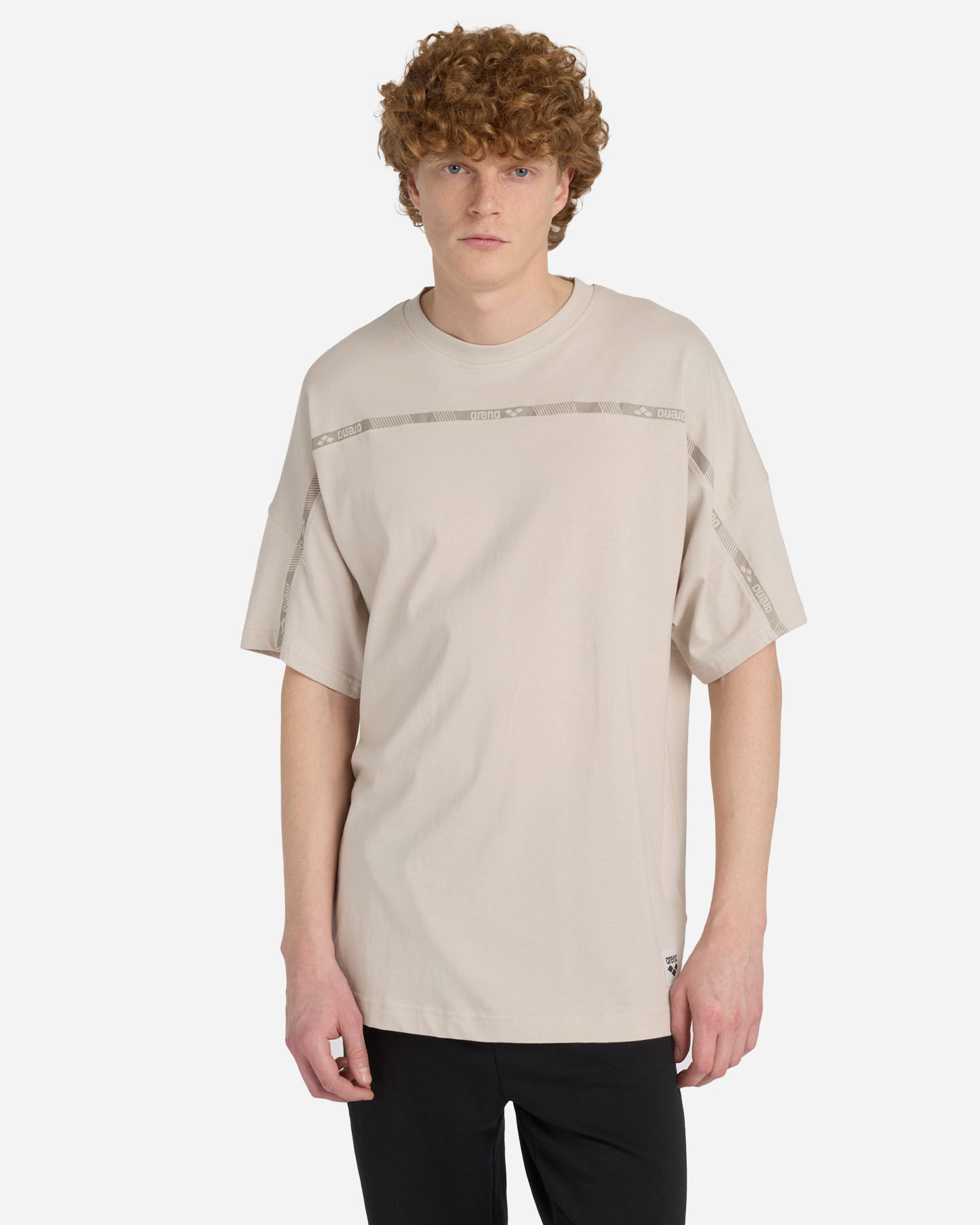 T-shirt ARENA ATHLETIC PROGRESS M - Beige - 1 | Cisalfa Sport