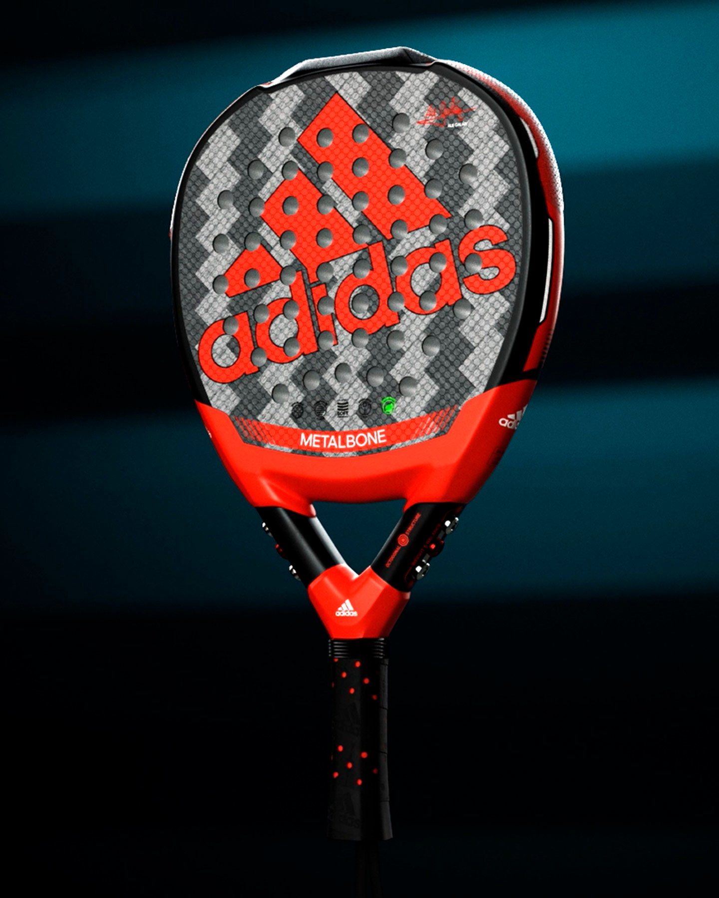 Racchetta padel performance ADIDAS METALBONE 3.1 PADEL - Rosso - 6 | Cisalfa Sport