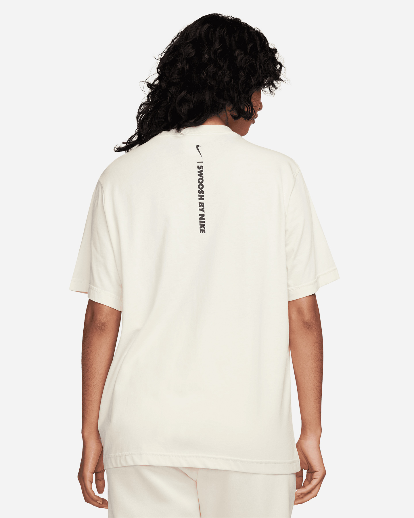 Nike Swoosh W - T-Shirt - Donna - Bianco