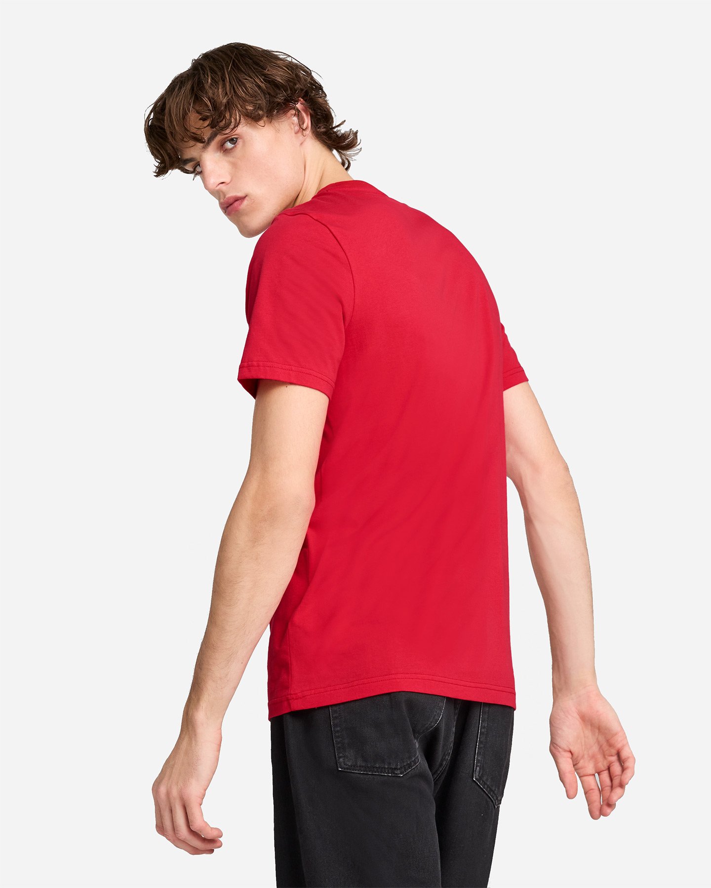 T-shirt PUMA FERRARI COLORED BIG SHIELD M - Rosso - 3 | Cisalfa Sport