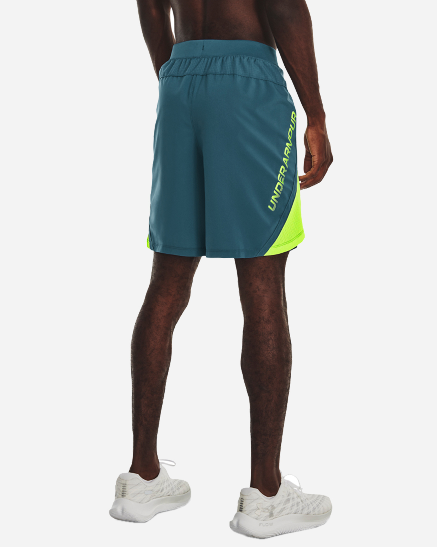 Short running UNDER ARMOUR LAUNCH 7'' GRAPHIC M - Blu - 1 | Cisalfa Sport