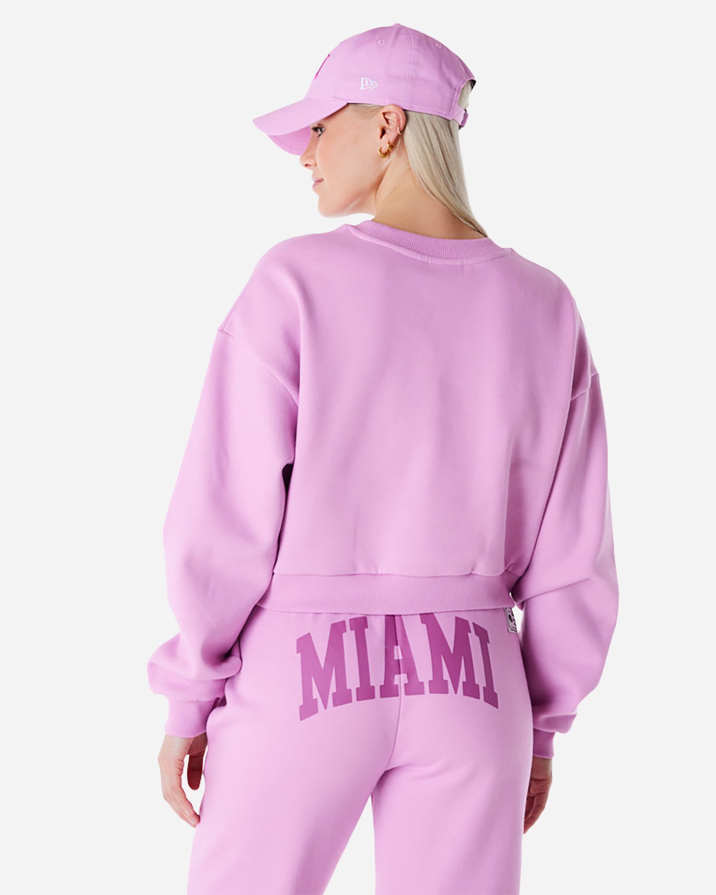 Felpa NEW ERA 9FORTY WRITTEN W - Rosa - 1 | Cisalfa Sport